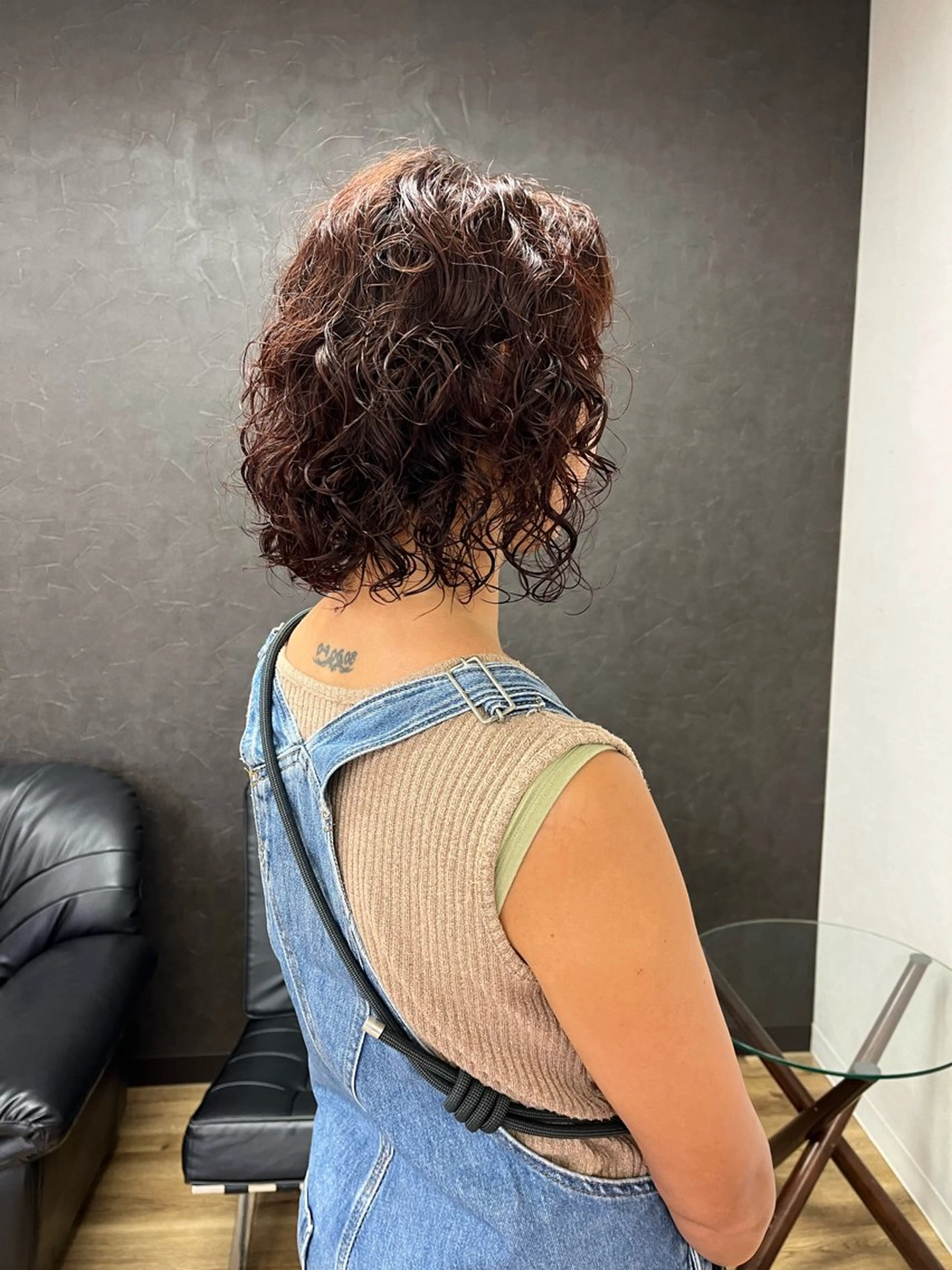 ショート パーマ nono/パーマ /顔まわりカット🐈のヘアスタイル