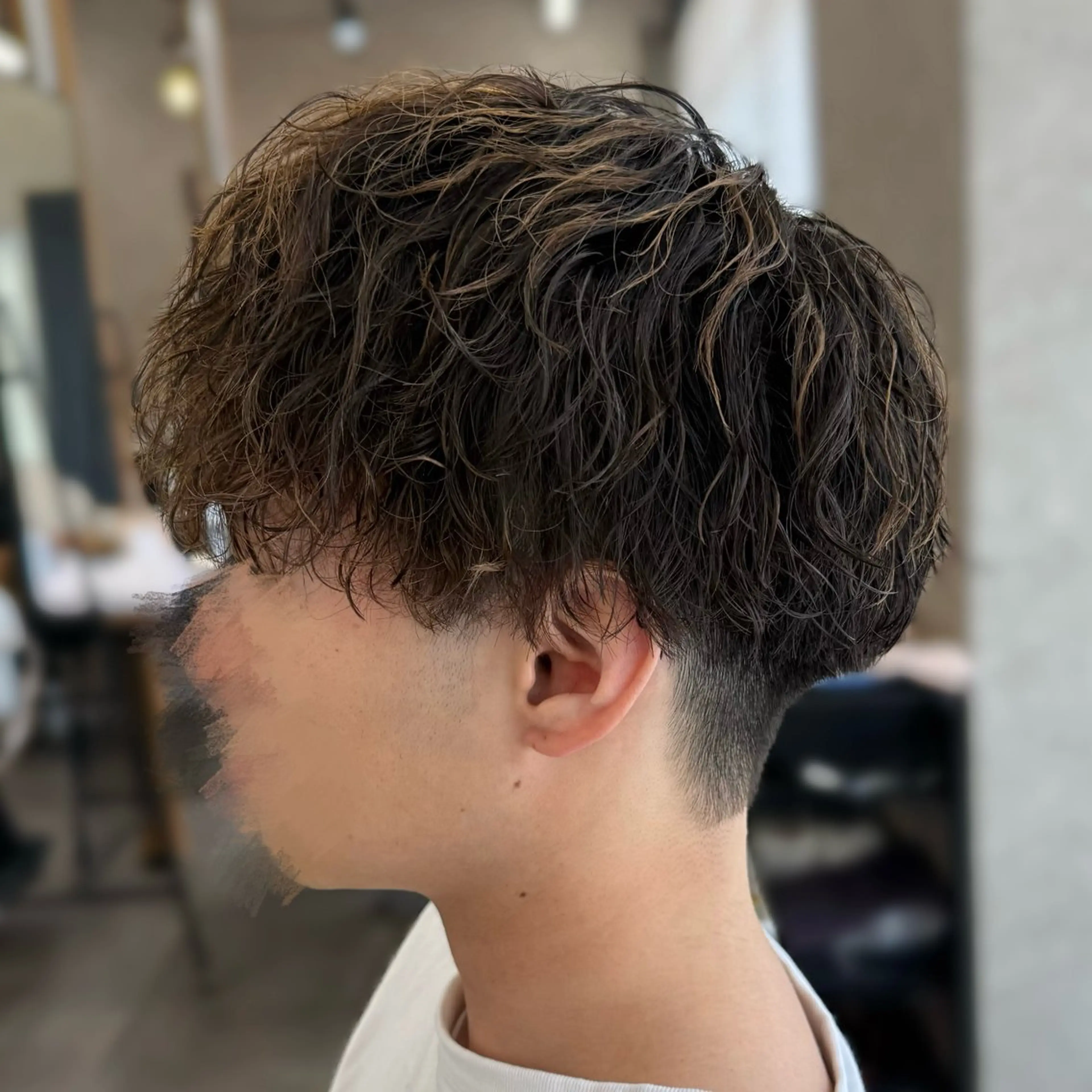 パーマ メンズ メンズパーマ スパイラルパーマ カット パーマ  楓🍁COQU ✂︎men's限定のヘアスタイル