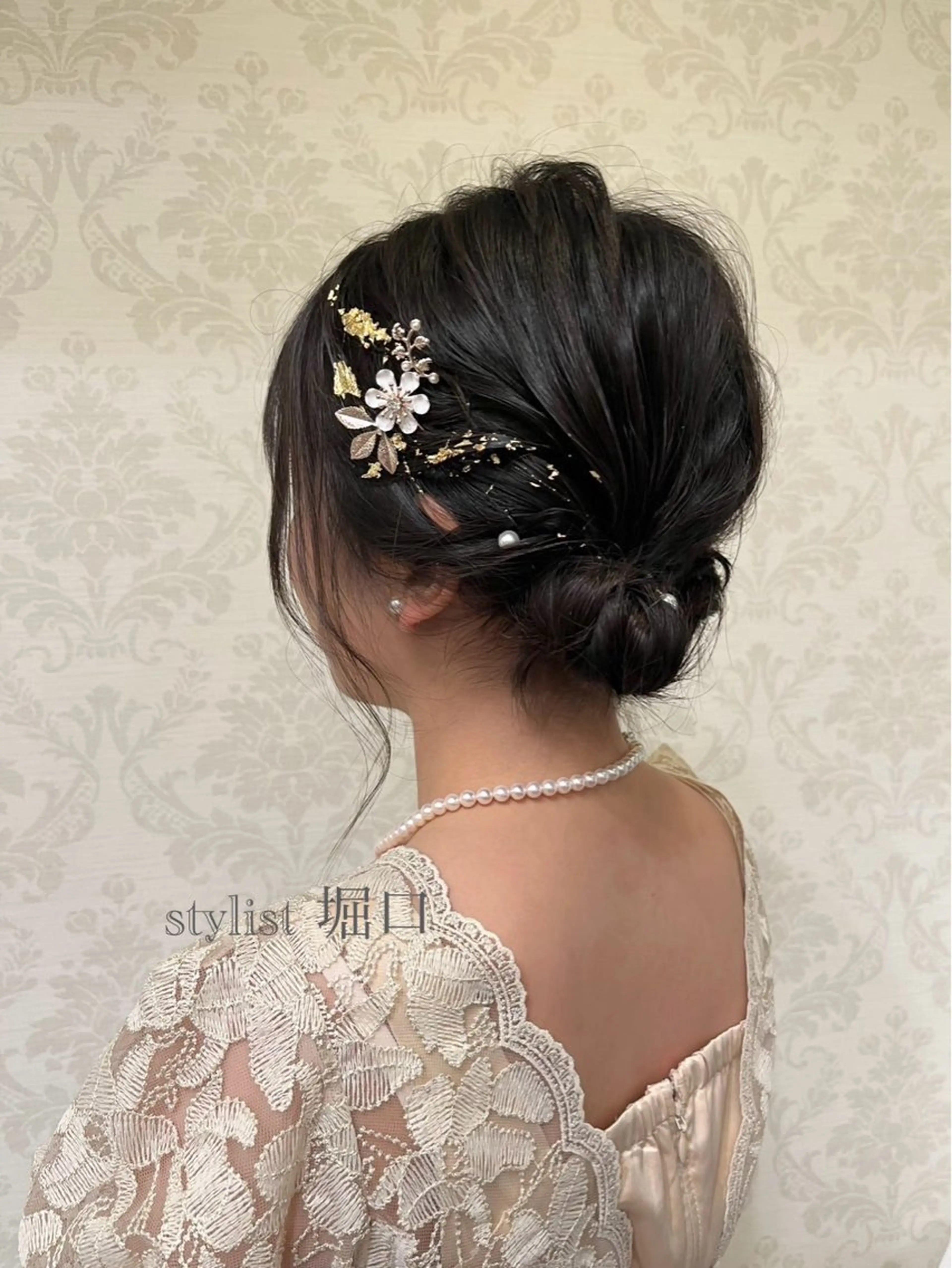 セミロング 堀口 彩佳のヘアスタイル