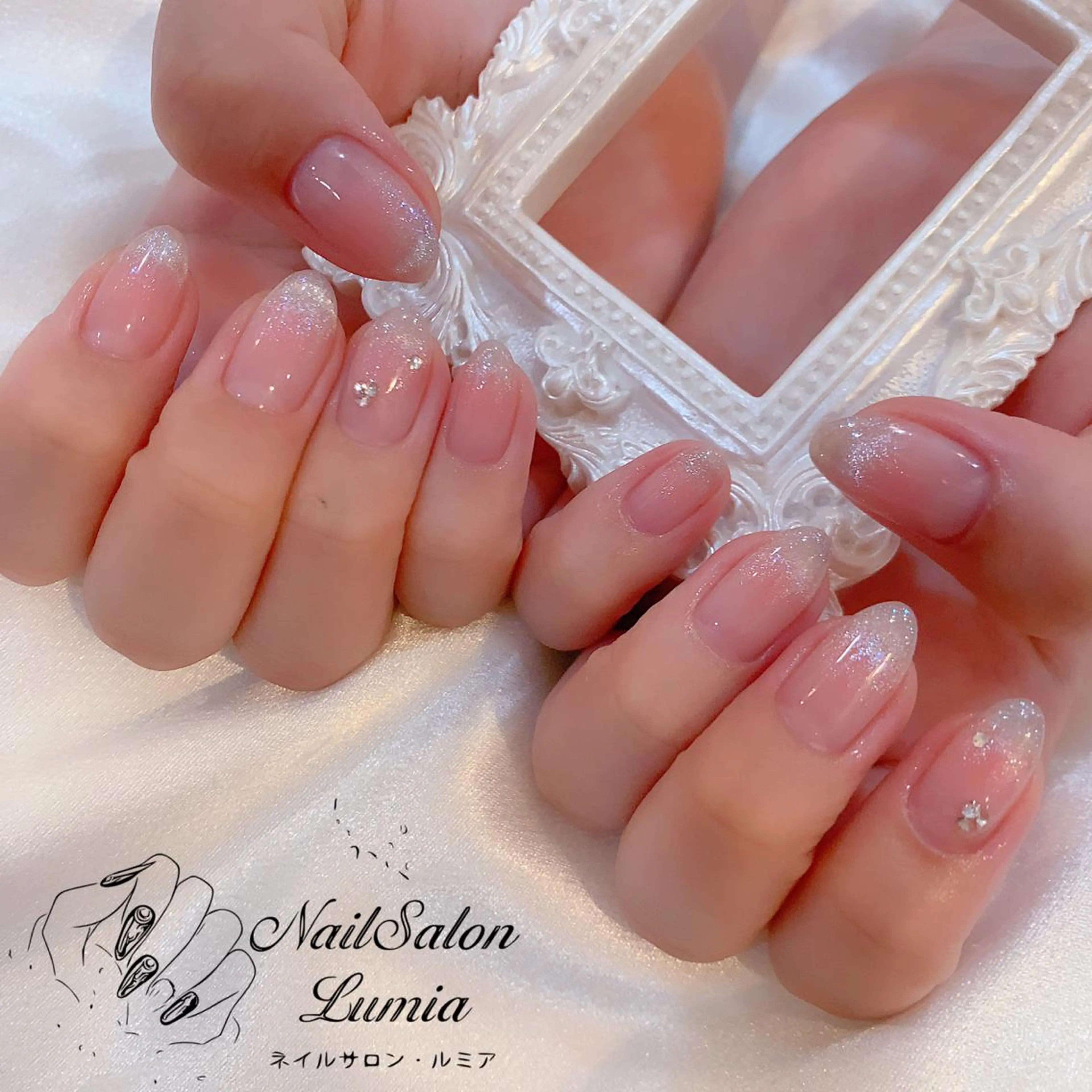 ネイル ハンドネイル ネイルサロン ルミア Lumia 店長のネイルデザイン