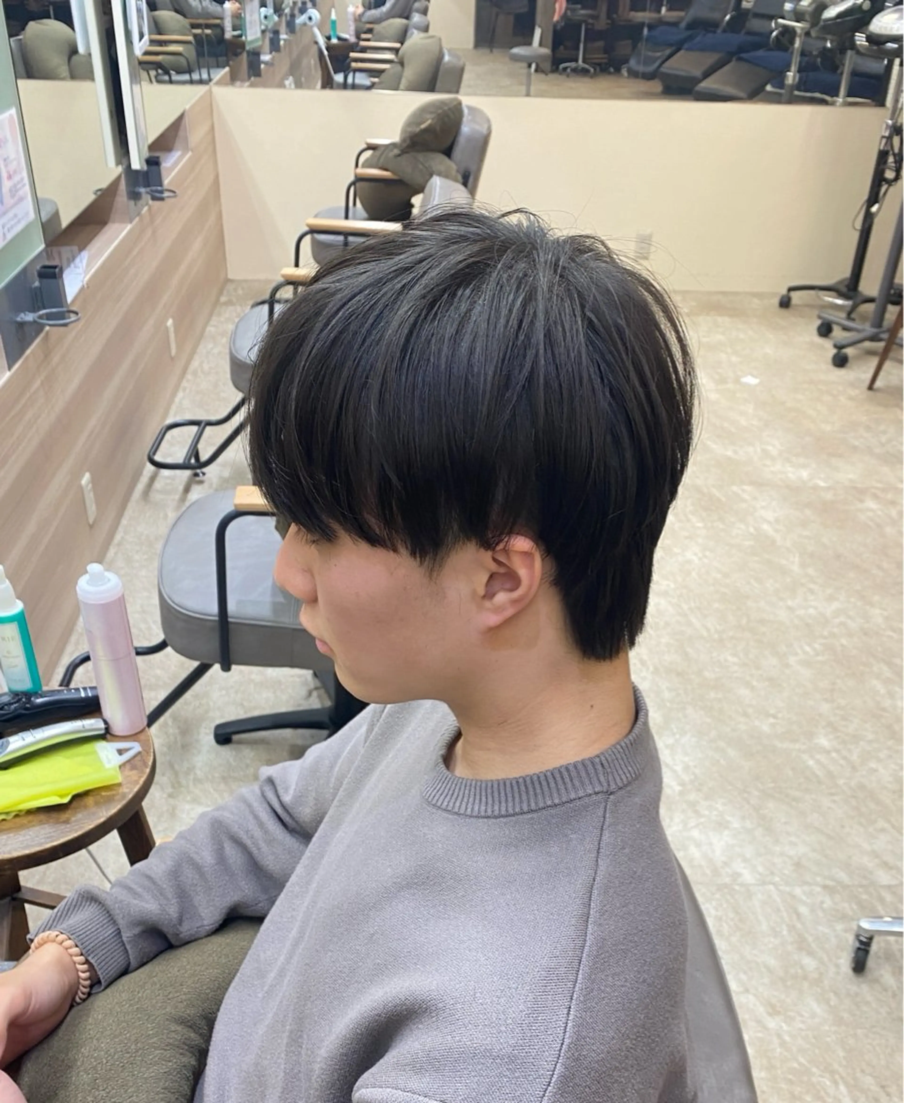 メンズ マッシュ 刈り上げ rina/ レディースカットのヘアスタイル