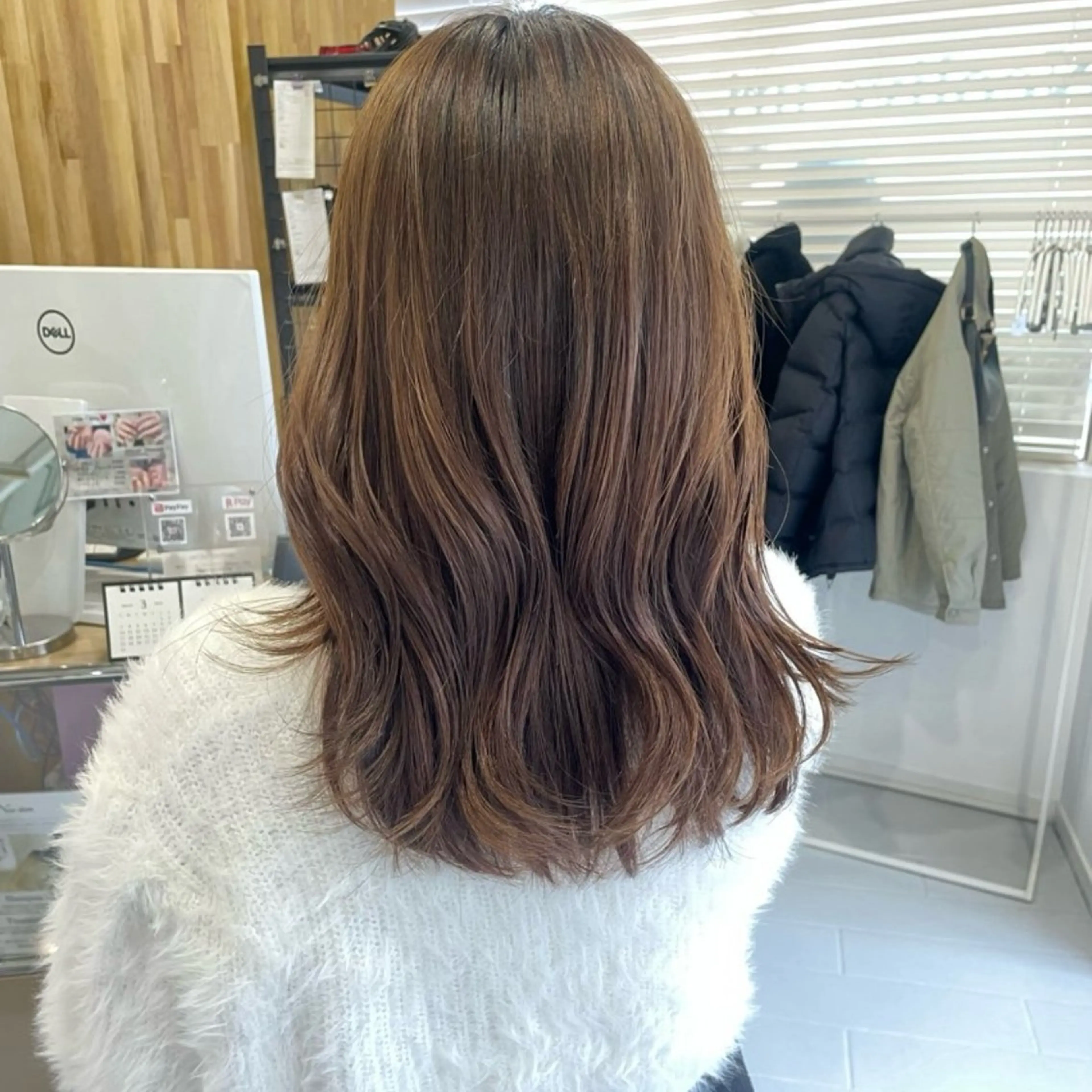 ロング カラー clan .のヘアスタイル