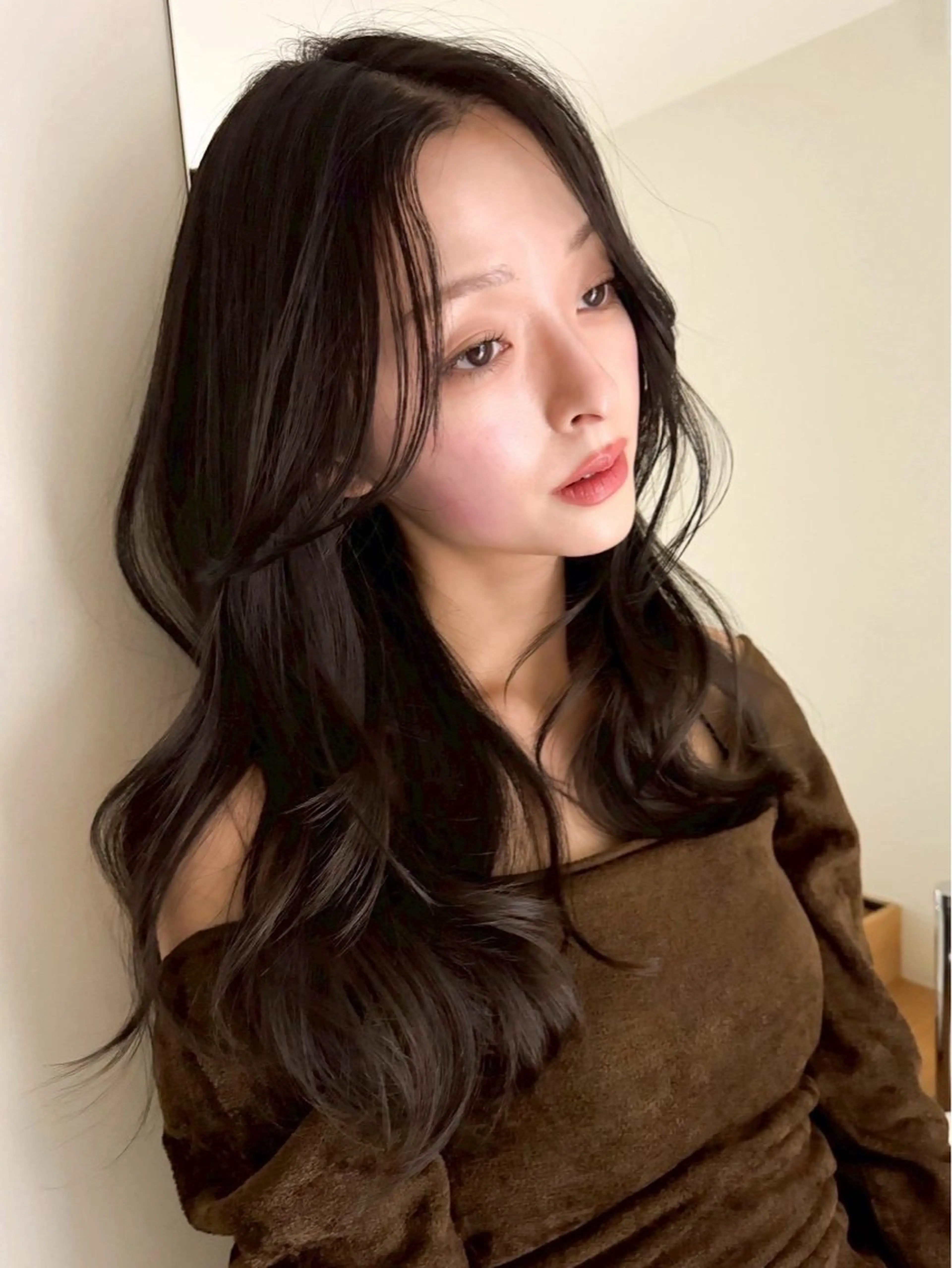 🎀期間限定🎀ワンカラー+レイヤーカット+トリートメント🪞の写真