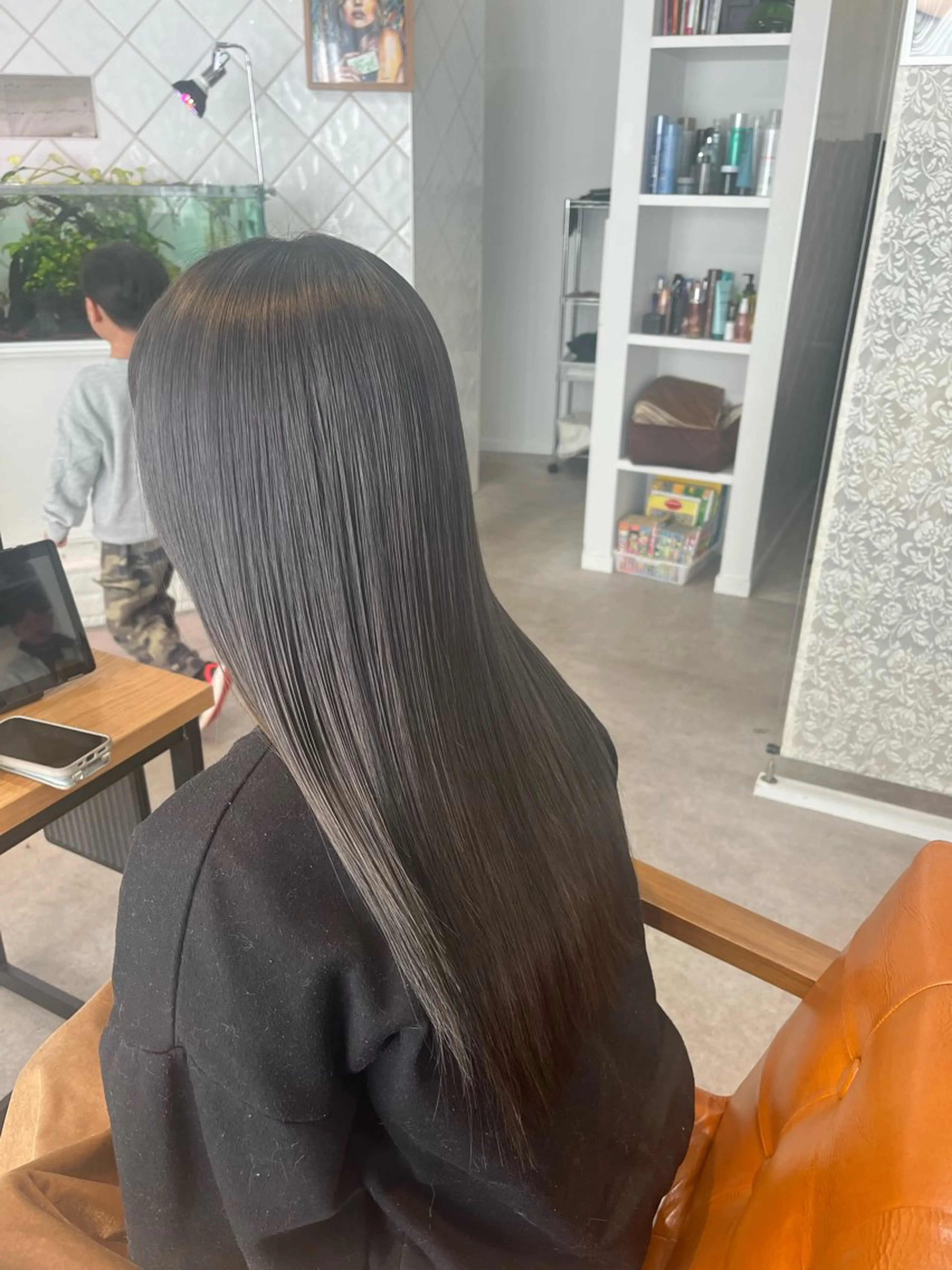 ロング 縮毛矯正 🤎スゴウ　エク🤎 🤎のヘアスタイル