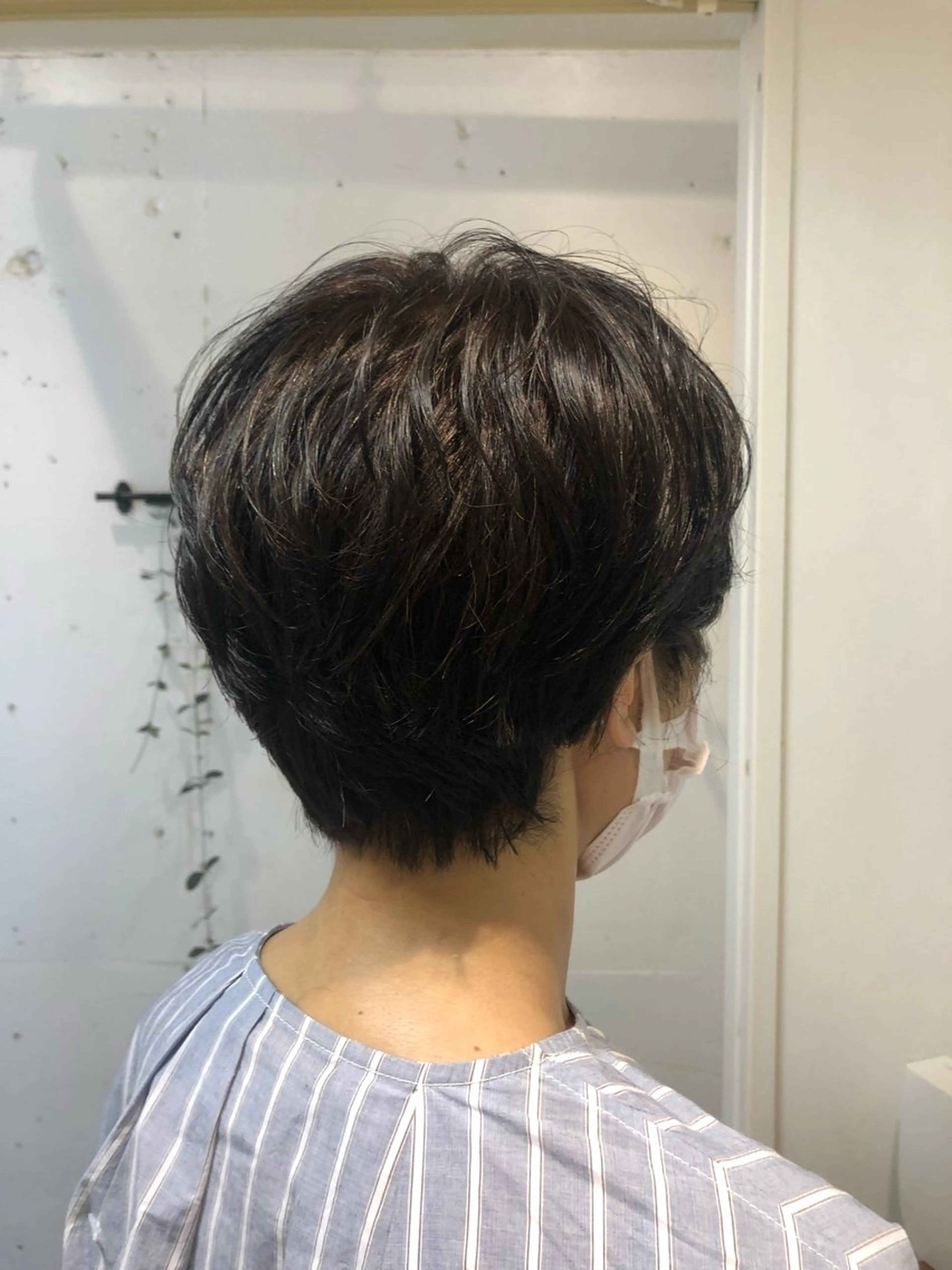 ショート ベリーショート くせ毛 ショートヘア 高澤 まなみのヘアスタイル