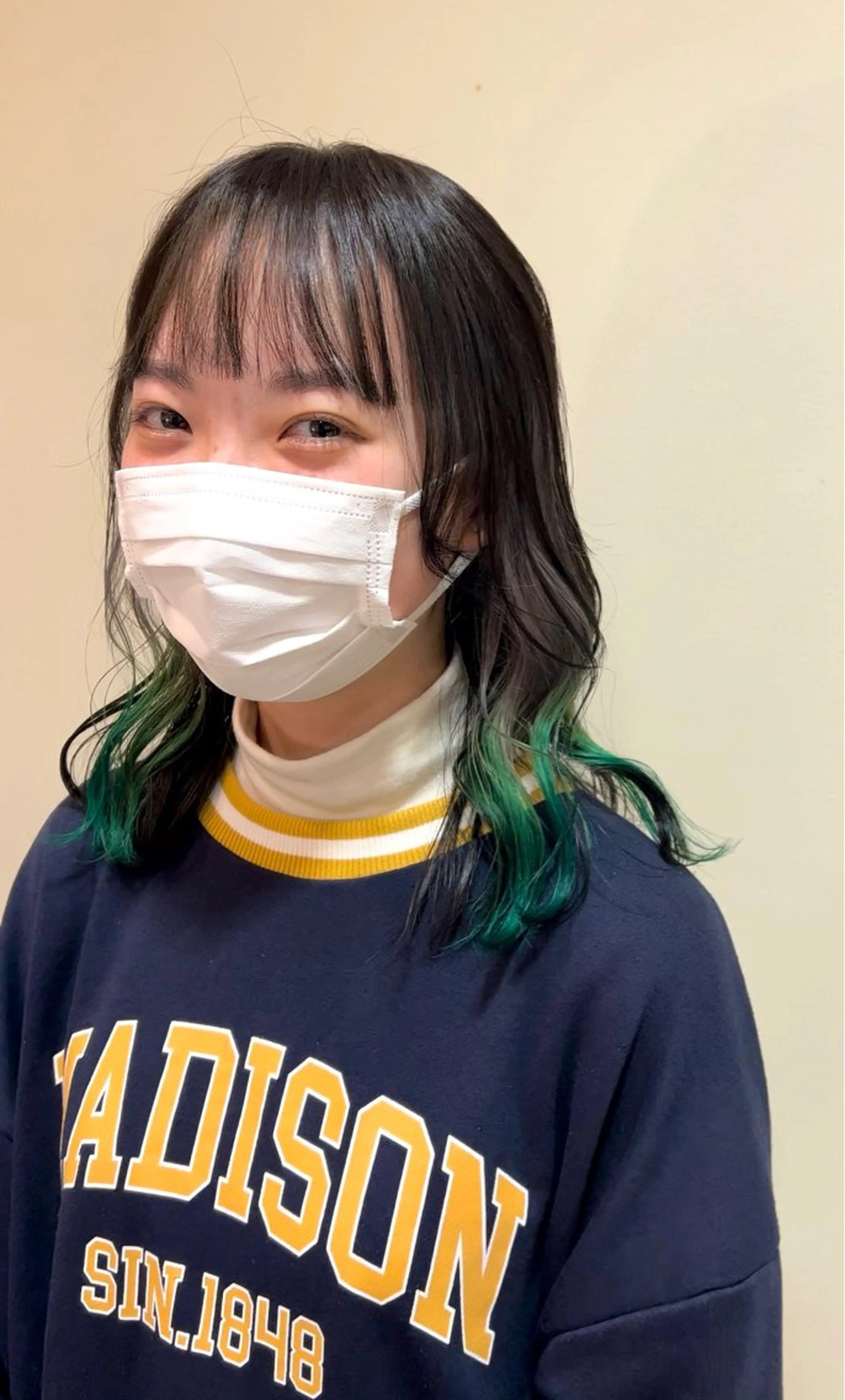 ミディアム カラー AIconic nagoya所属・縮毛矯正/ レイヤー/ミディアムのヘアスタイル