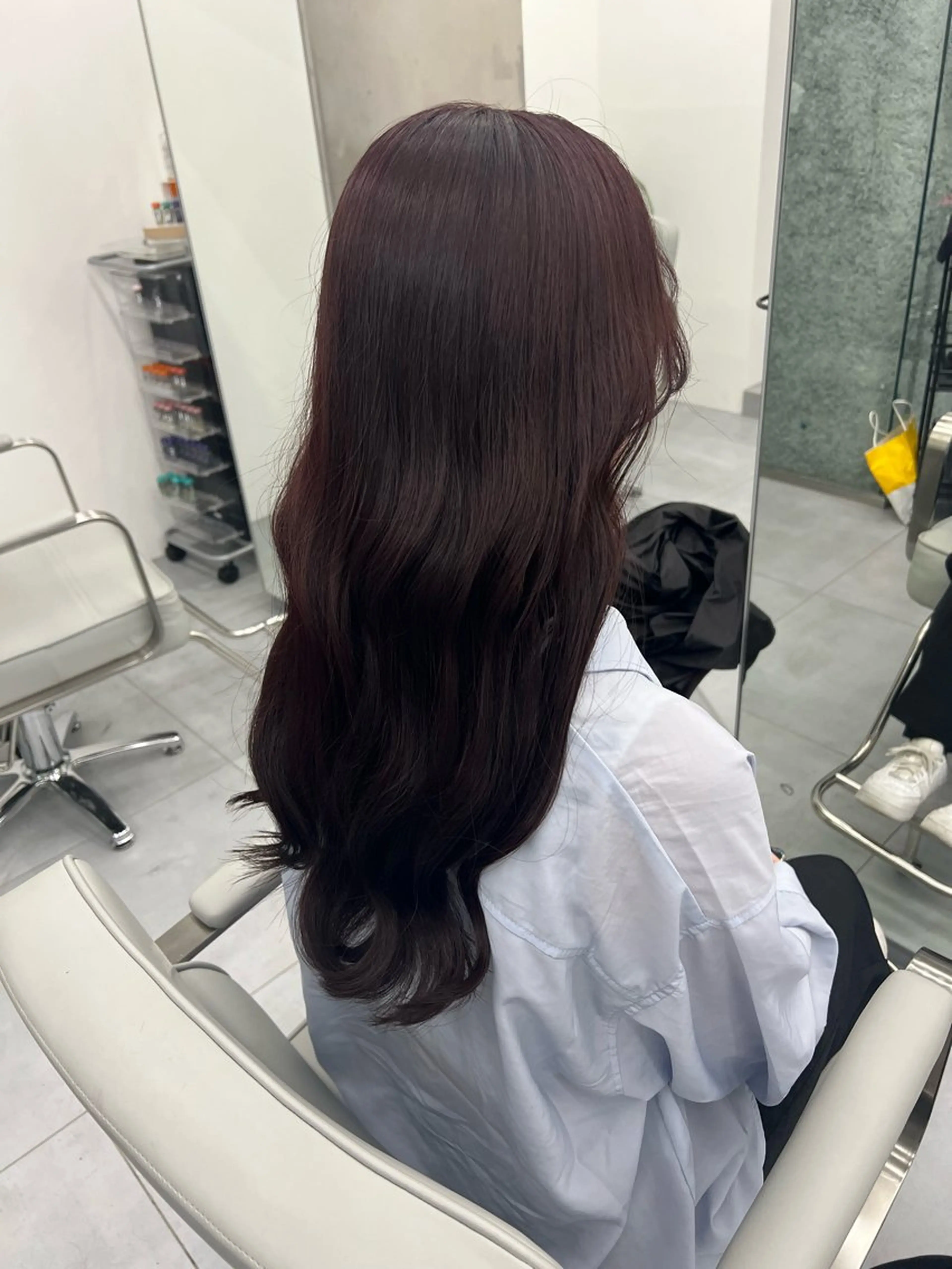 ✨ご新規様限定✨【🌈艶感ワンカラー+𝐊𝐄𝐑𝐀𝐒𝐓𝐀𝐒𝐄トリートメント🌈】の写真