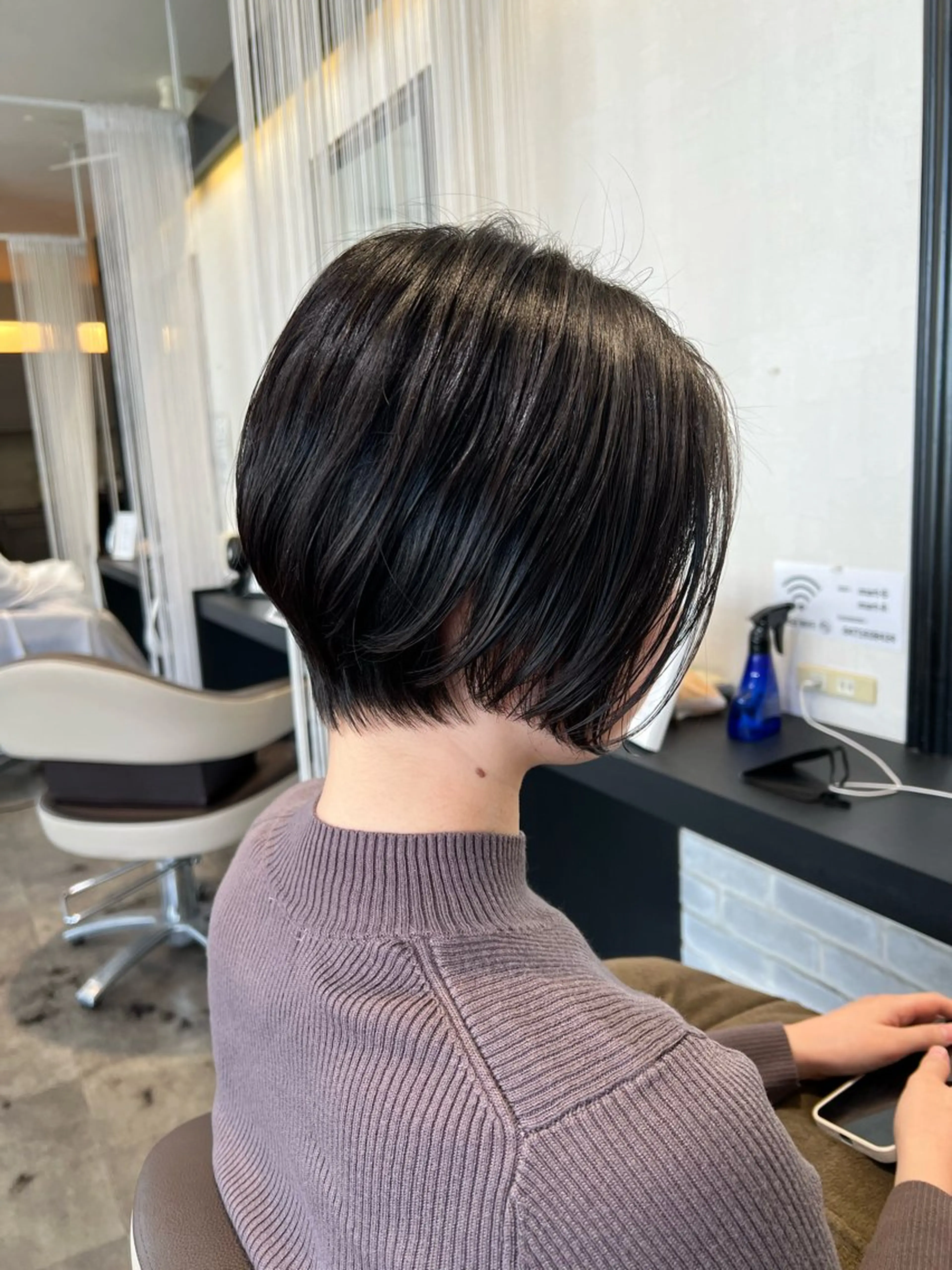 ショート カット トリートメント 川村 綾のヘアスタイル