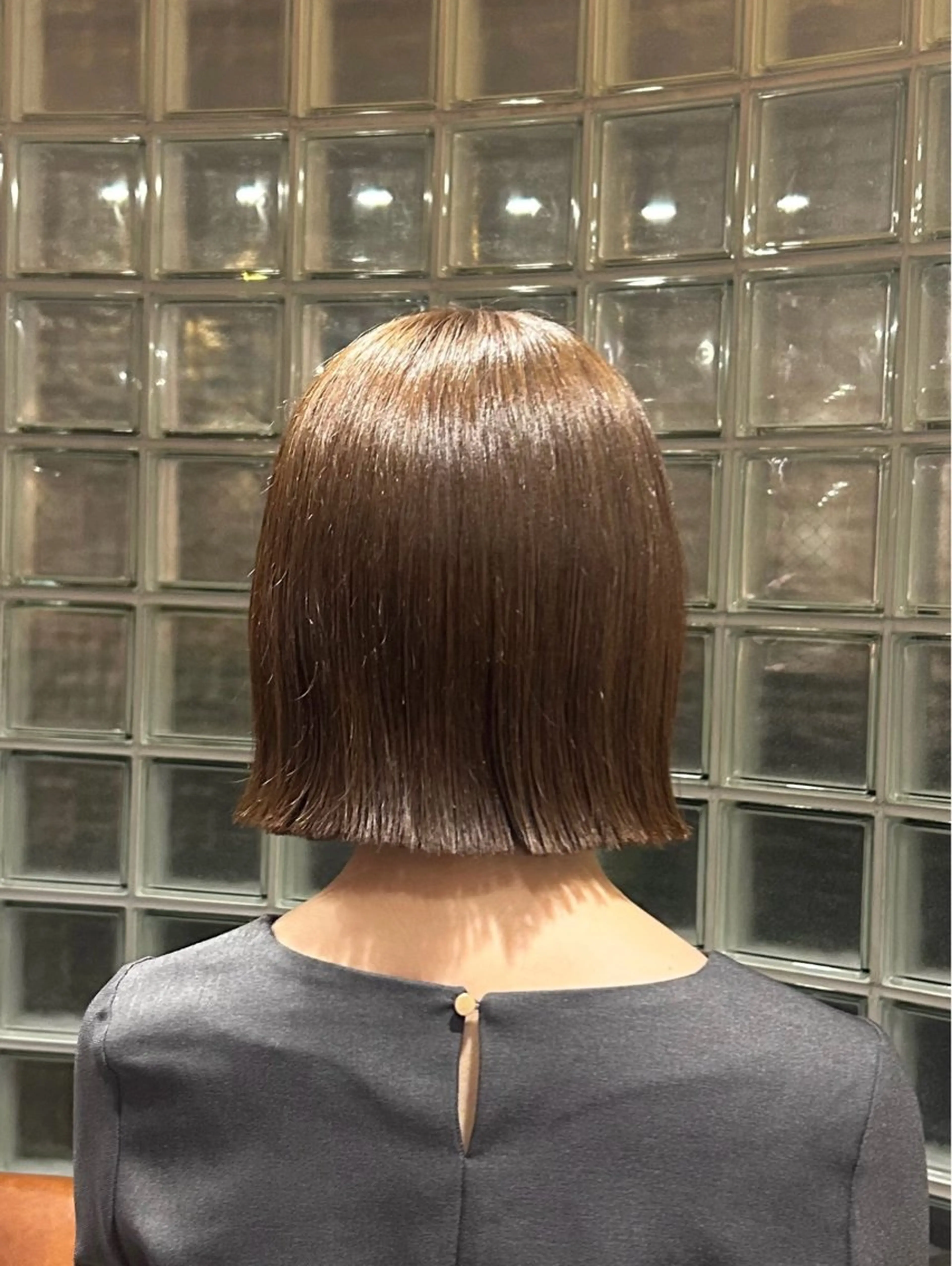 ミディアム ボブ 似合わせカット カット nana/ボブ/ レイヤー/梅田のヘアスタイル