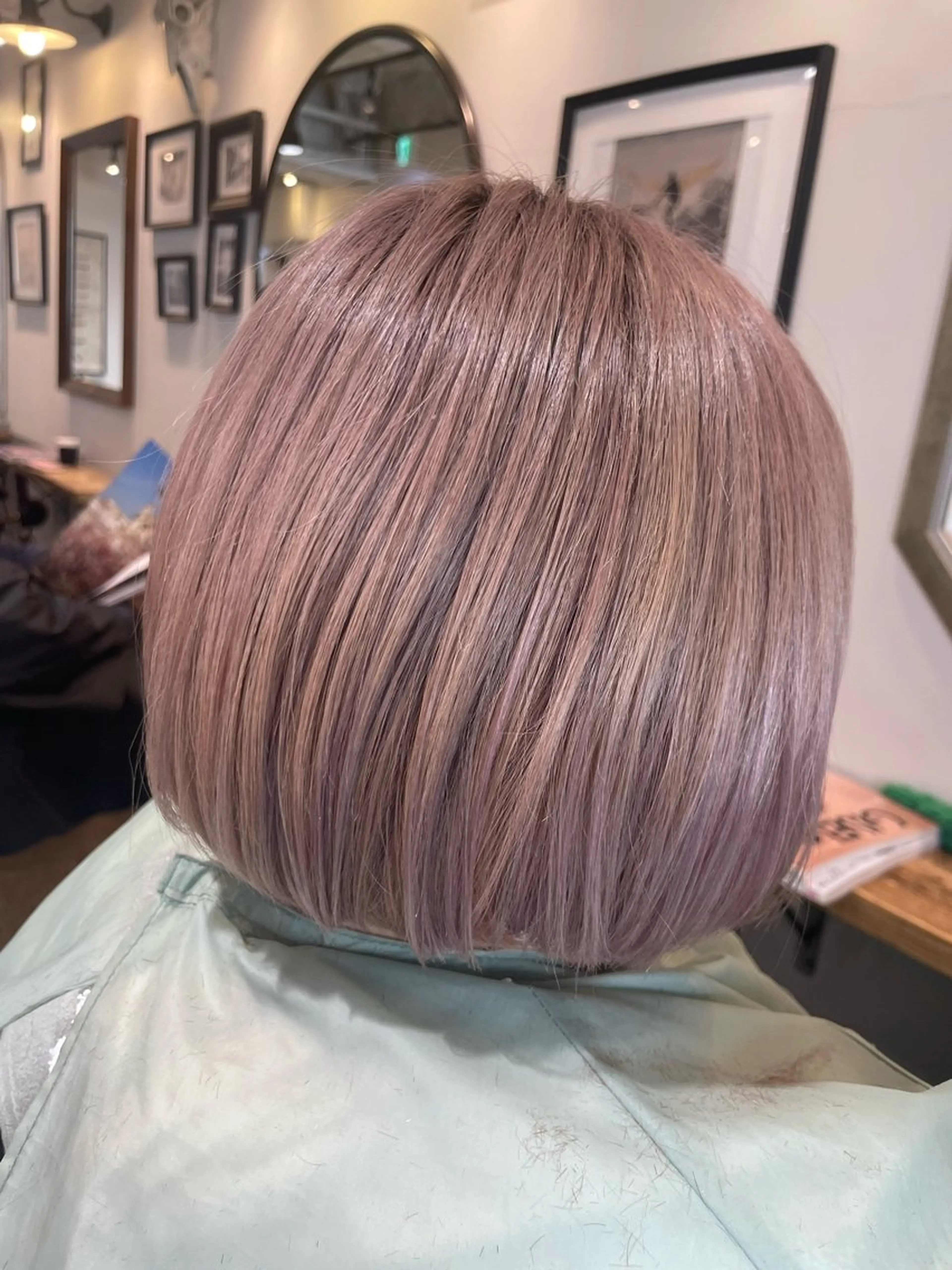 ショート 田中 志織のヘアスタイル