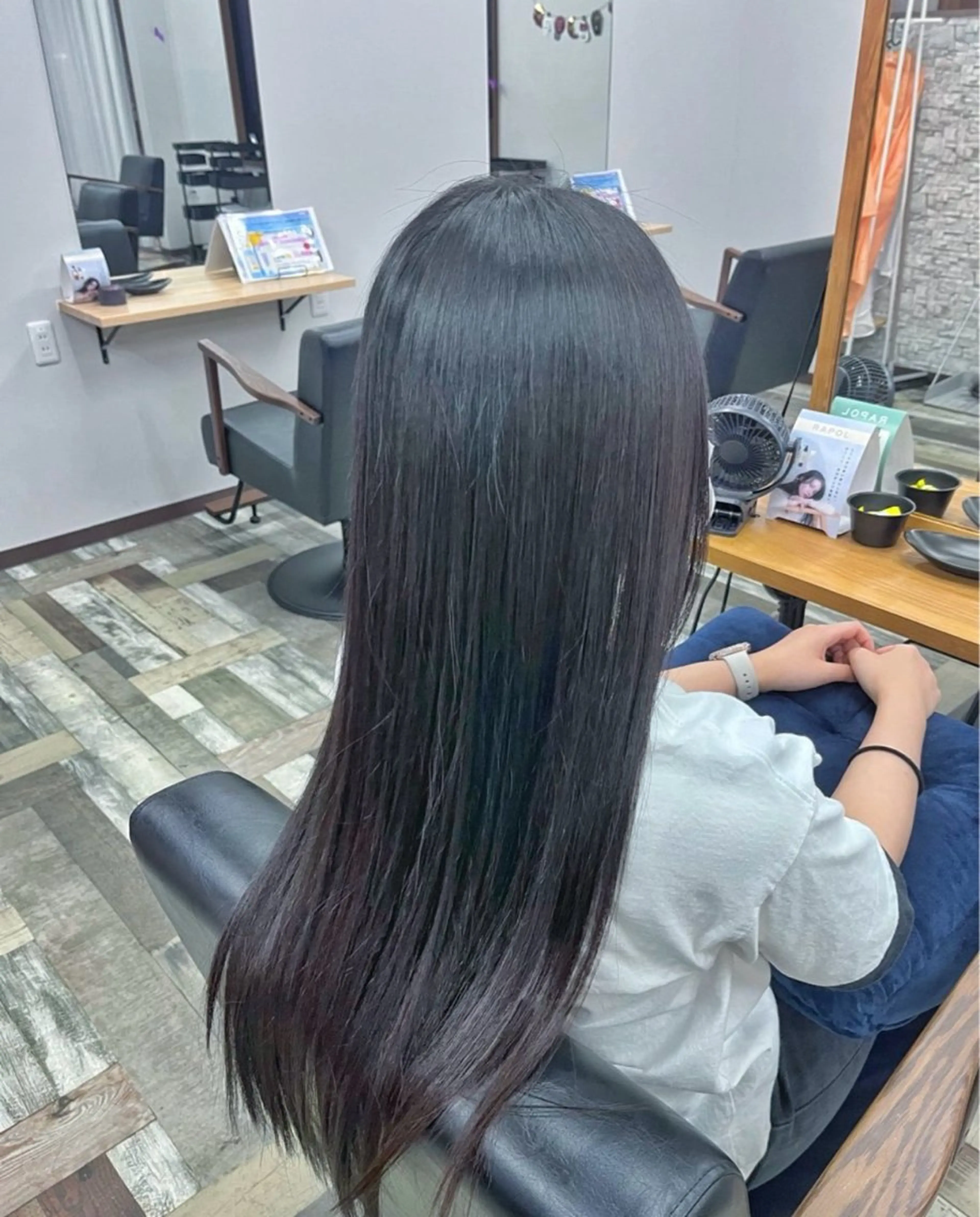 ロング 髪質改善 トリートメント カット 縮毛矯正 トリートメント 浜松/透明感カラー 🌼菅沼愛梨🌼のヘアスタイル