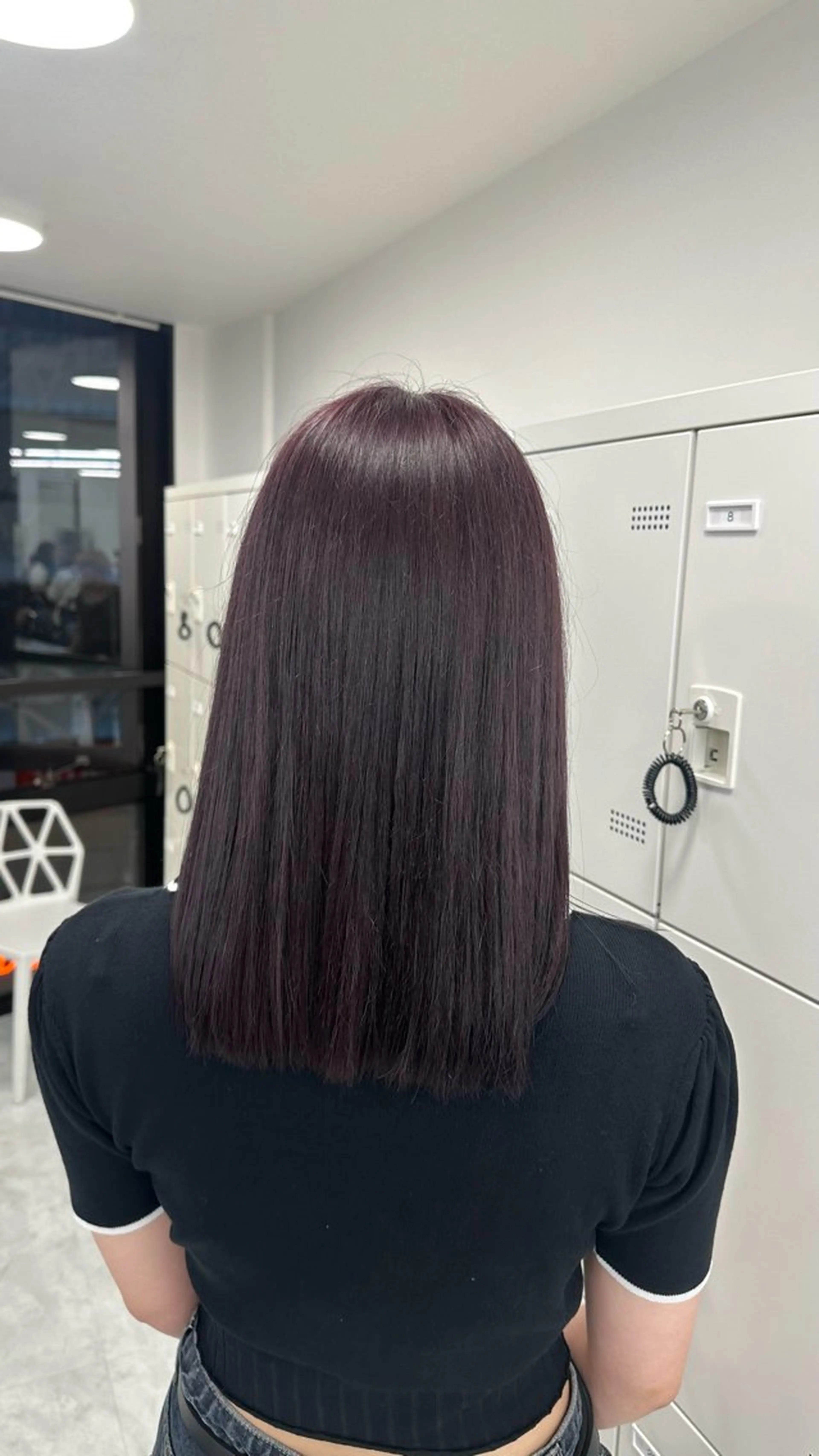 セミロング カラー 似合わせstyle ❤︎misaki❤︎のヘアスタイル