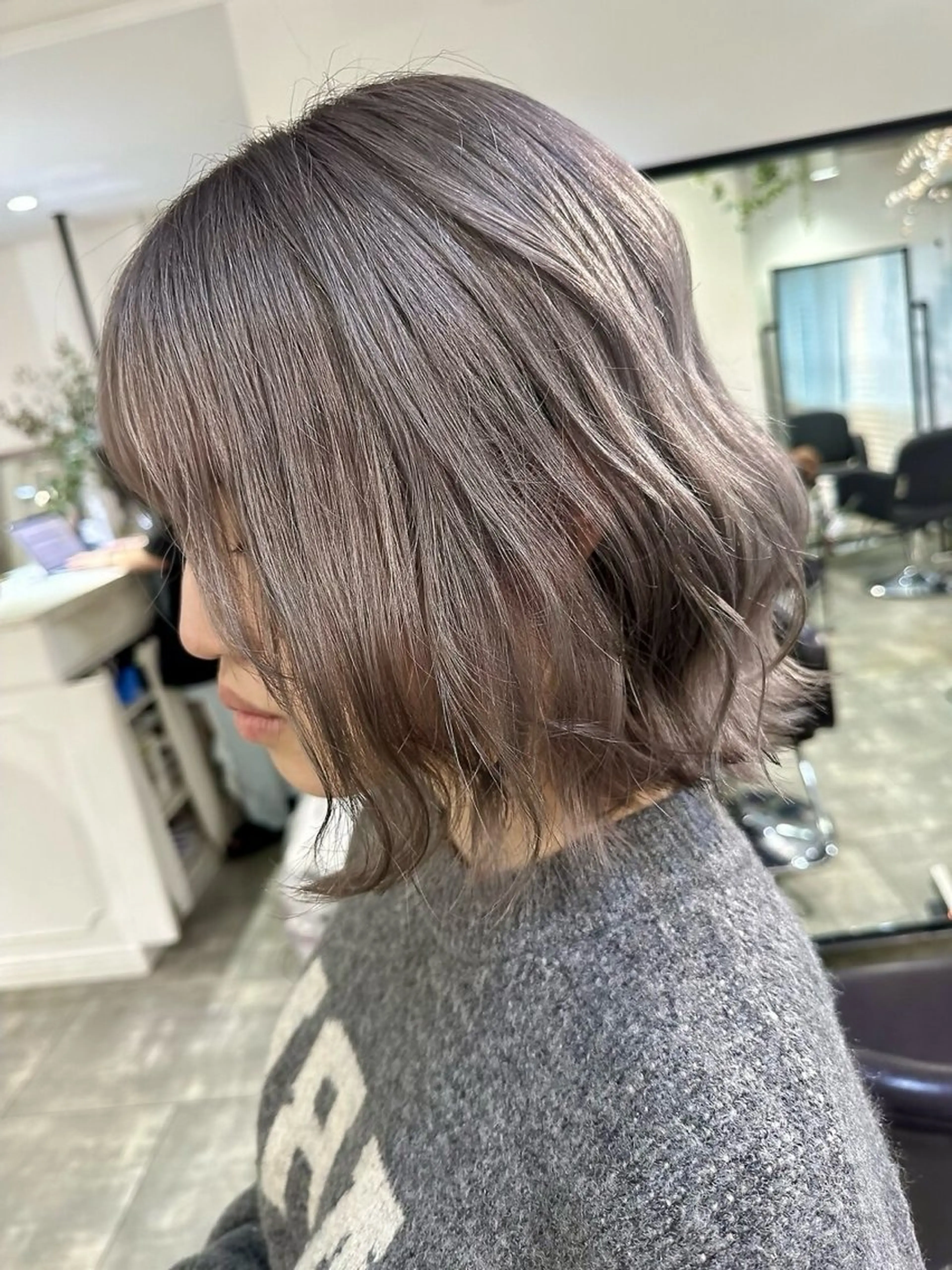 ショート カラー ブリーチ ケアブリーチ ケアカラー 透明感カラー ダブルカラー ヘアカラー トリートメント ｉｌｉ 大阪のヘアスタイル