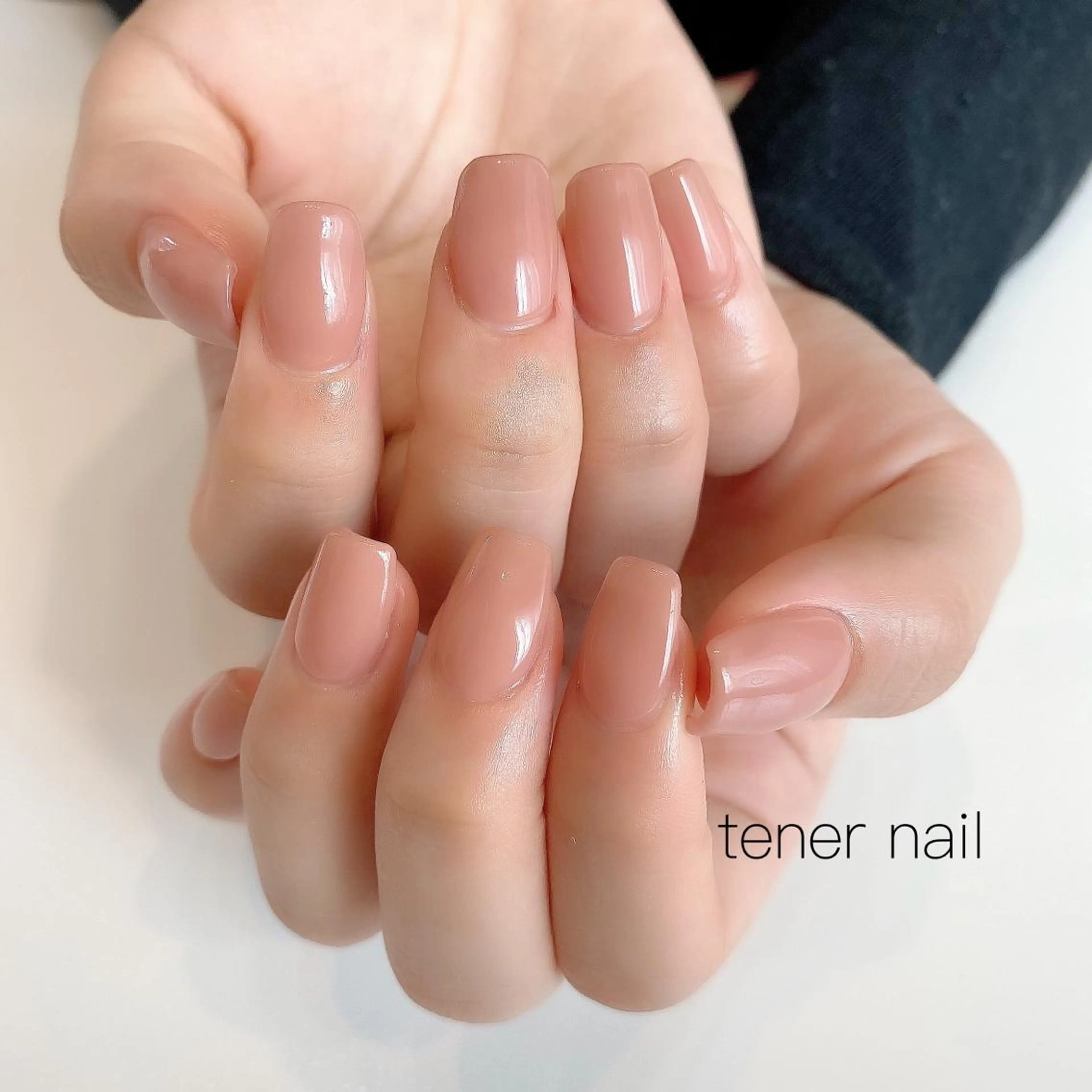 ネイル ワンカラーネイル スカルプネイル テネルネイル tener nailのネイルデザイン