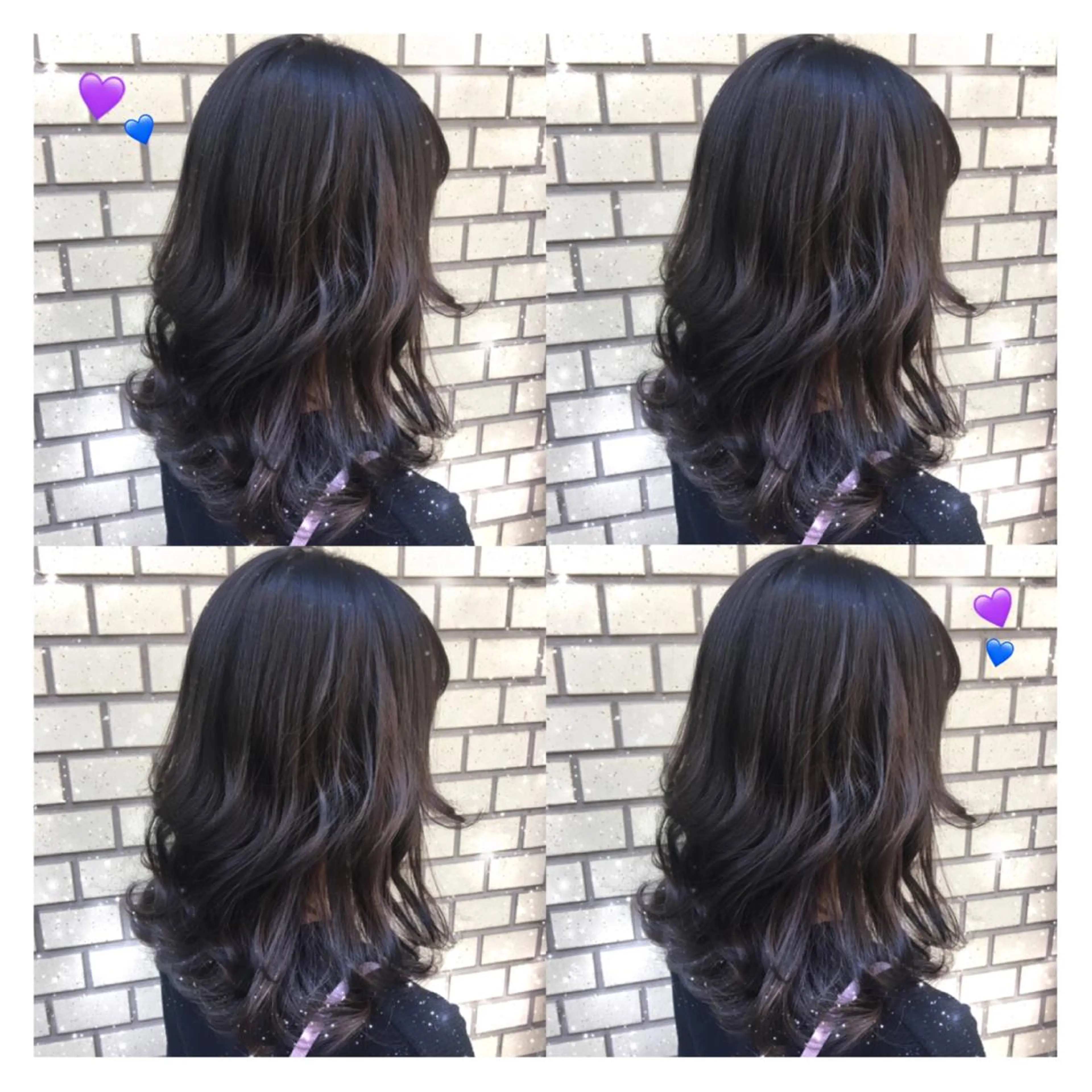 ミディアム カラー アッシュ 透明感カラー 韓国ヘア得意❤︎森澤 悠佳のヘアスタイル