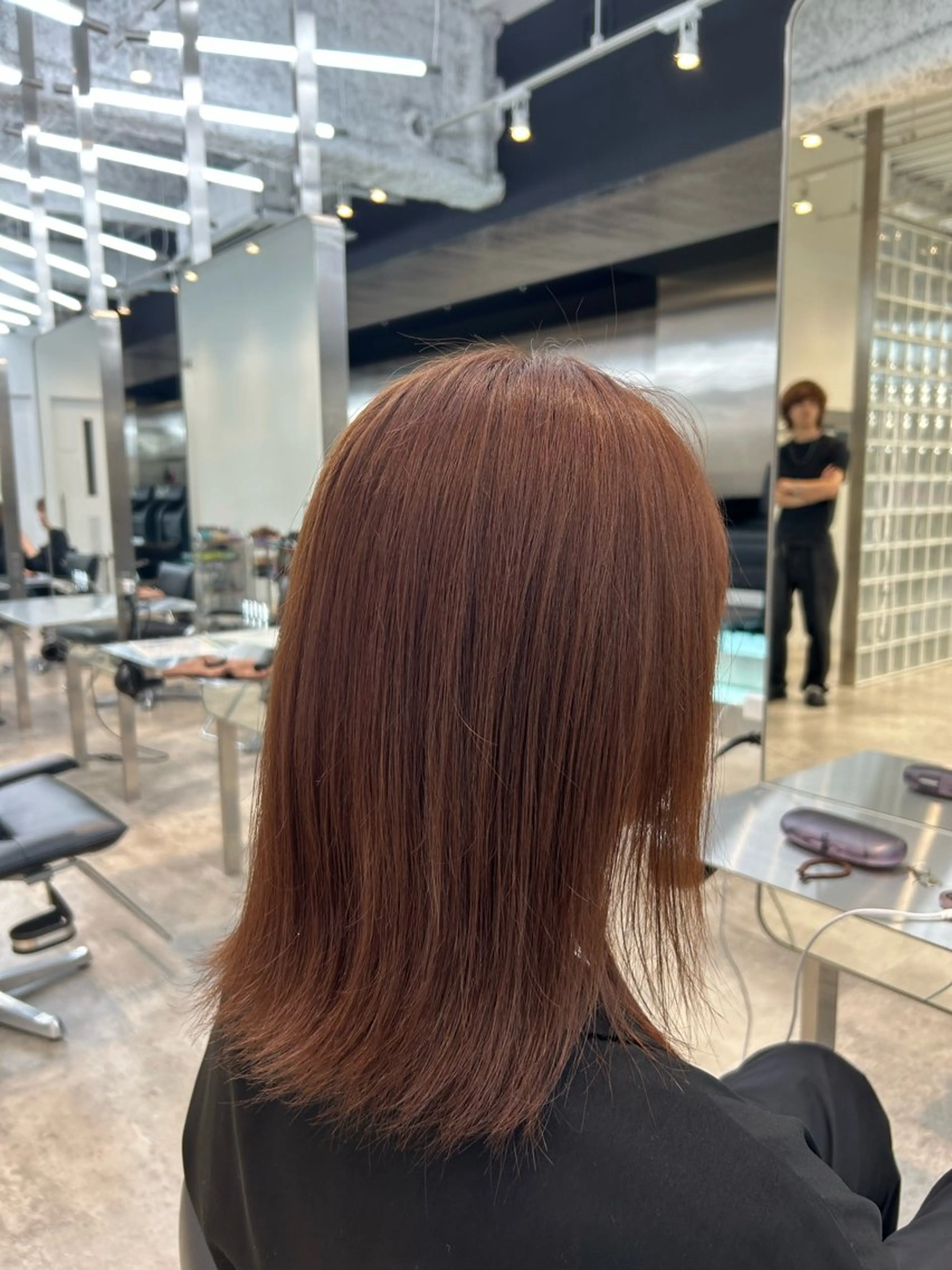 ミディアム ヘアカラー fifth春山 凜乃介のヘアスタイル
