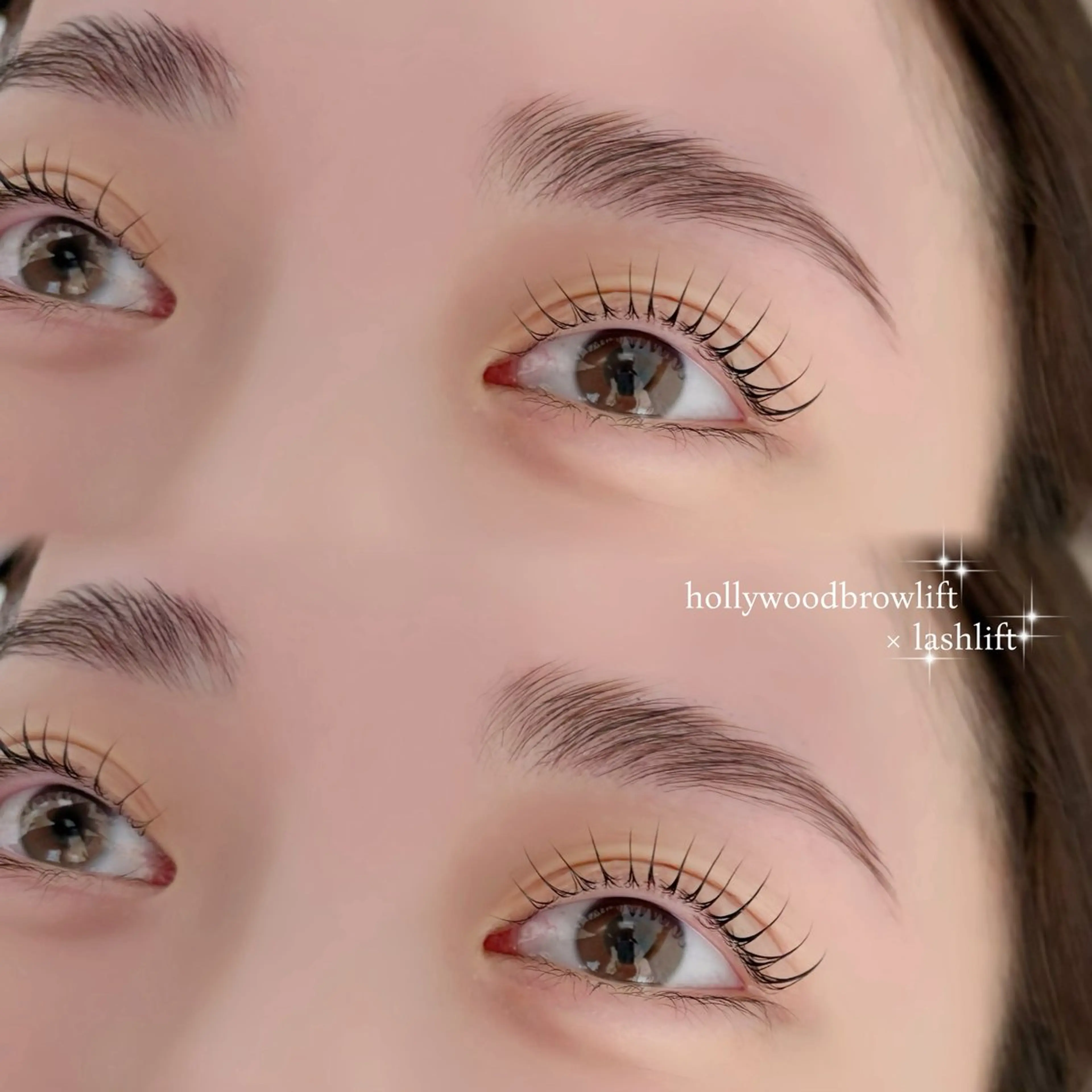 🩶ハリウッドブロウリフト+Waxの写真