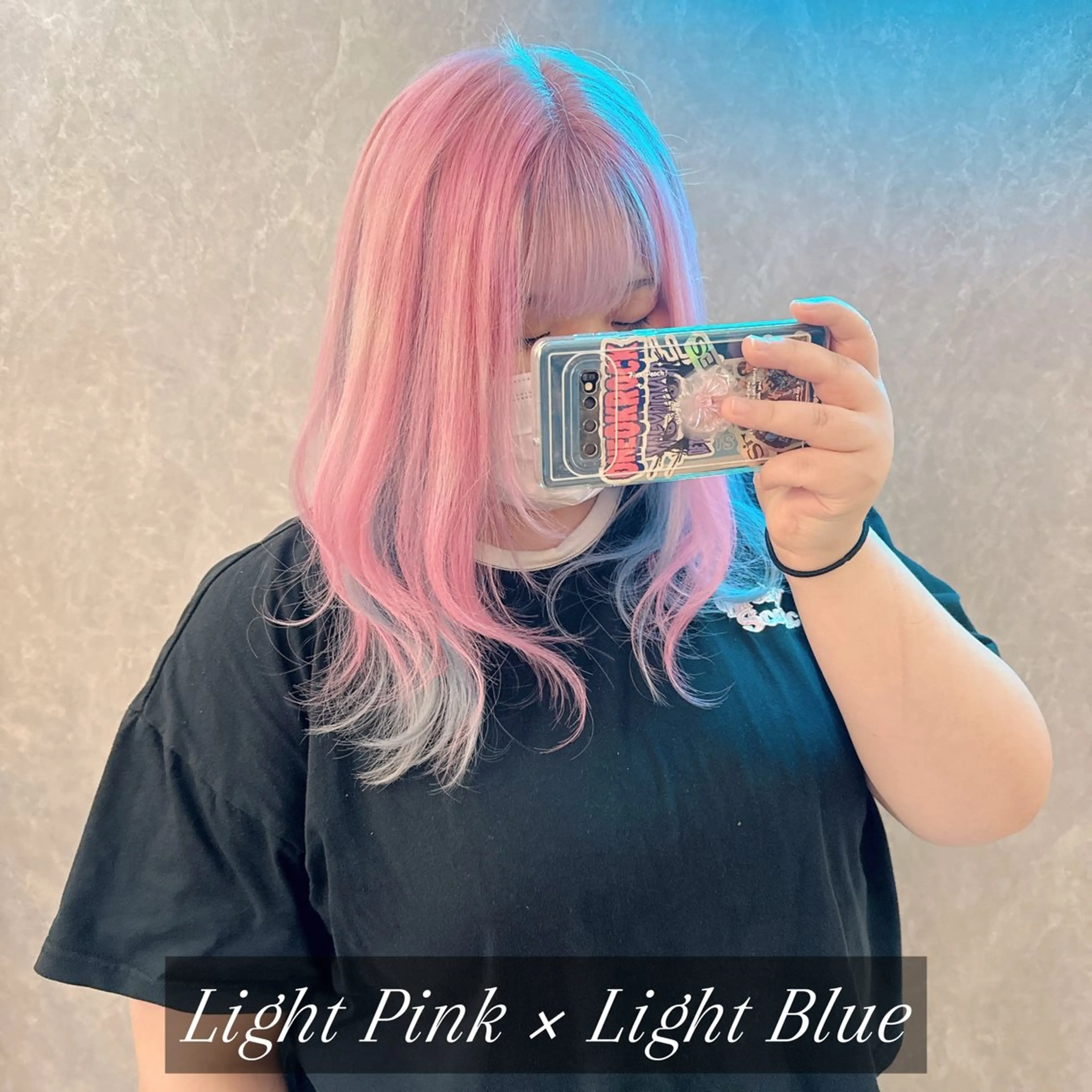 ロング カラー バレイヤージュ ブリーチ ブルーカラー ケアブリーチ ダブルカラー デザインカラー 髪質改善Lilithのその他イメージ