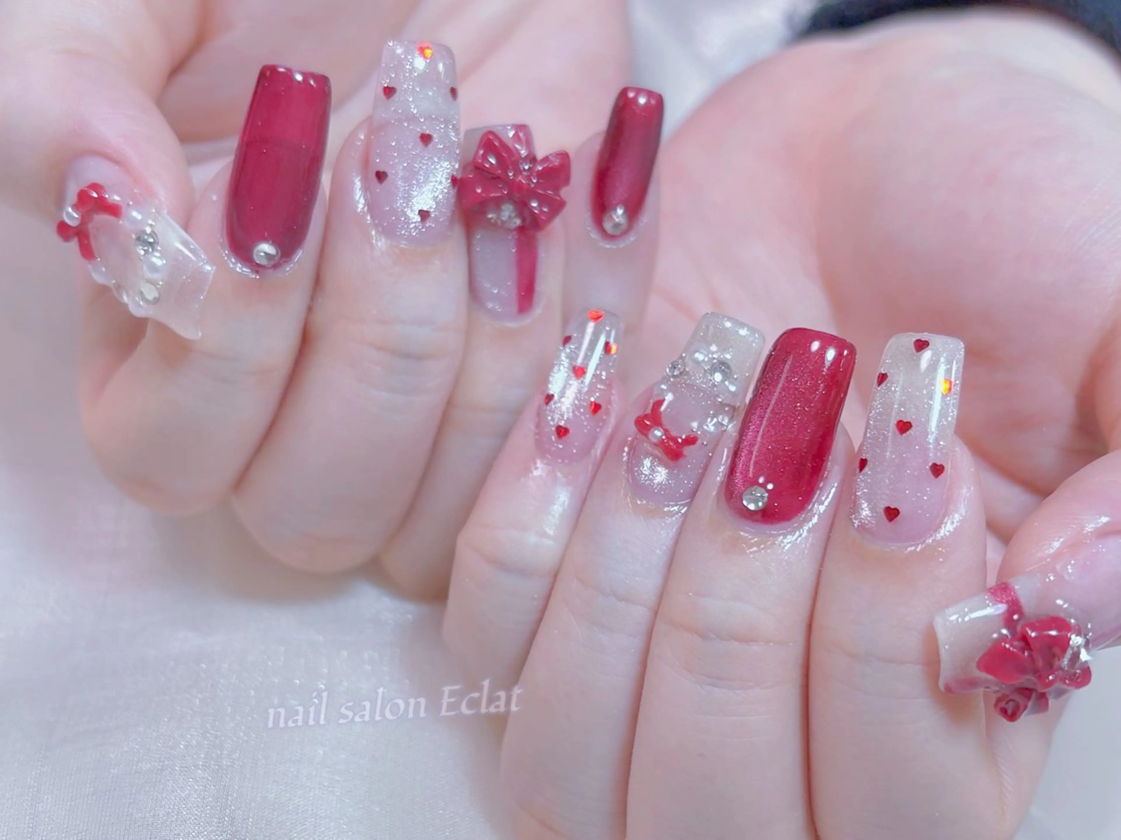 ネイル ハンドネイル ハンドケア ネイルサロンエクラ 🫧Shizukaのネイルデザイン