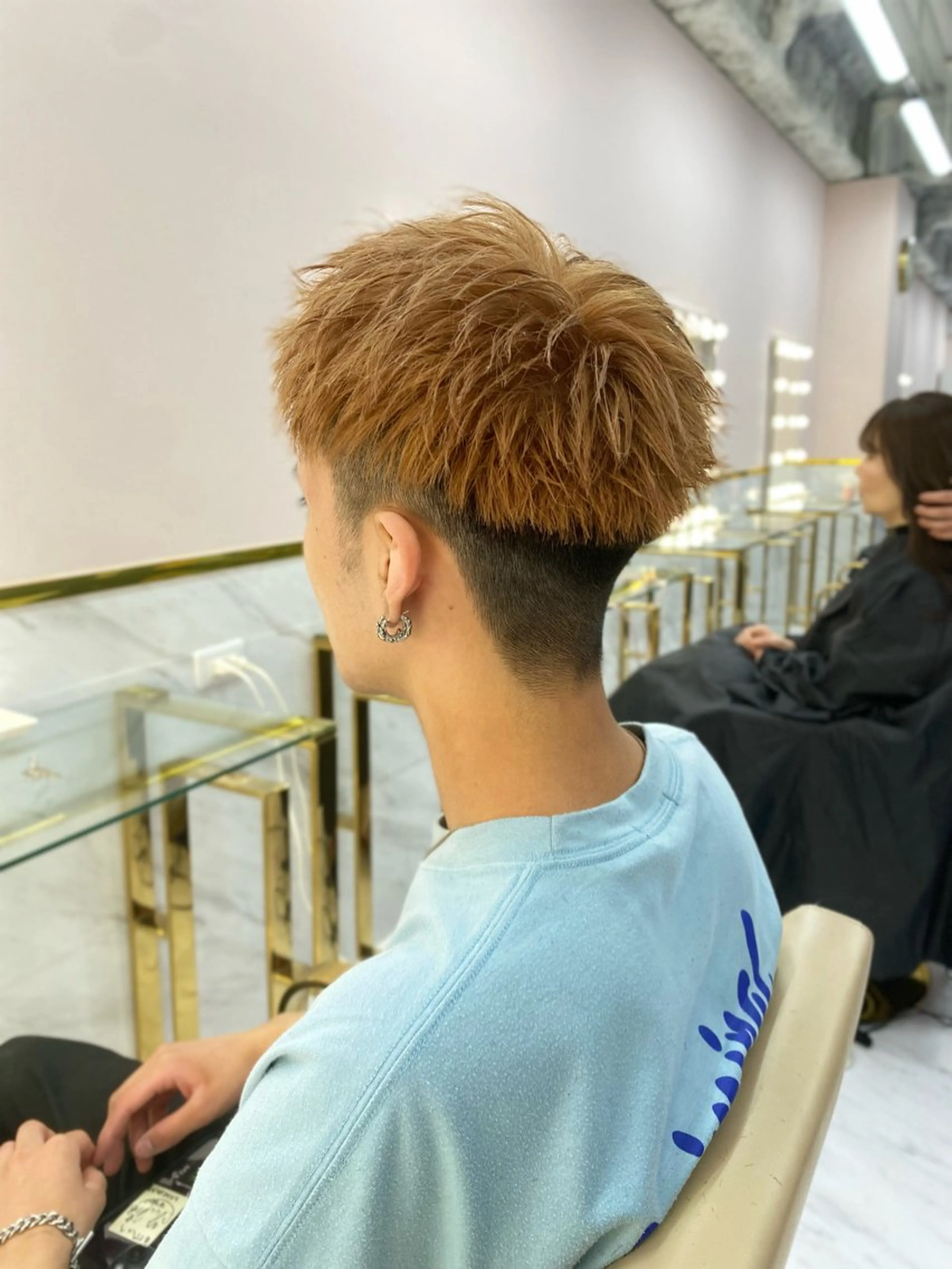 メンズカットの写真