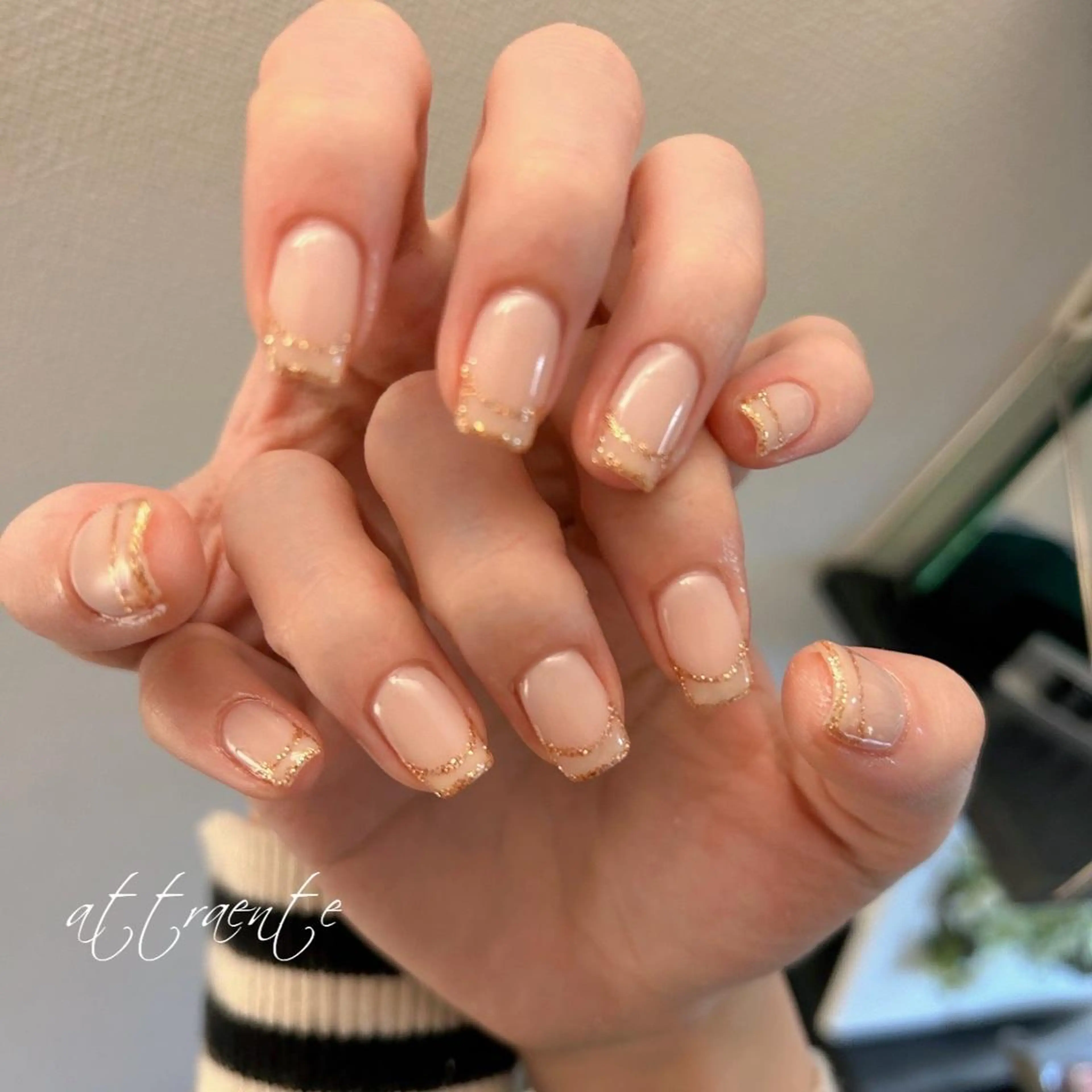 ショート カラー キッズ ネイル マツエク・マツパ アイブロウ メンズ ease NAIL SALONのネイルデザイン