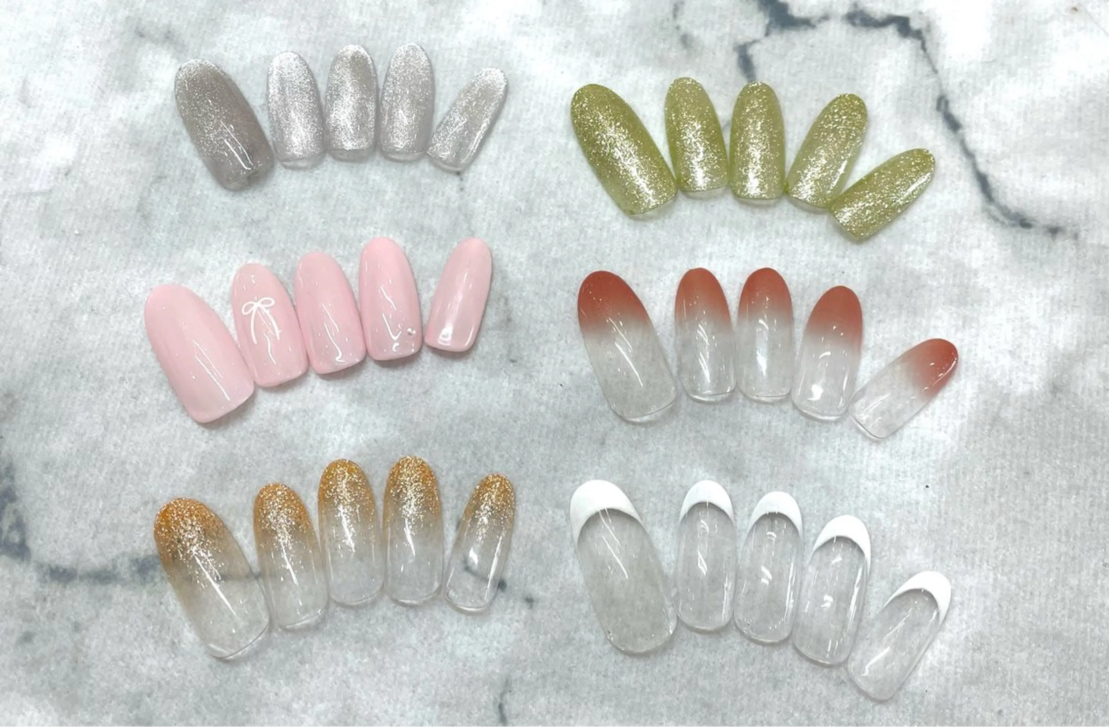 ネイル シンプルネイル 平下 華のネイルデザイン