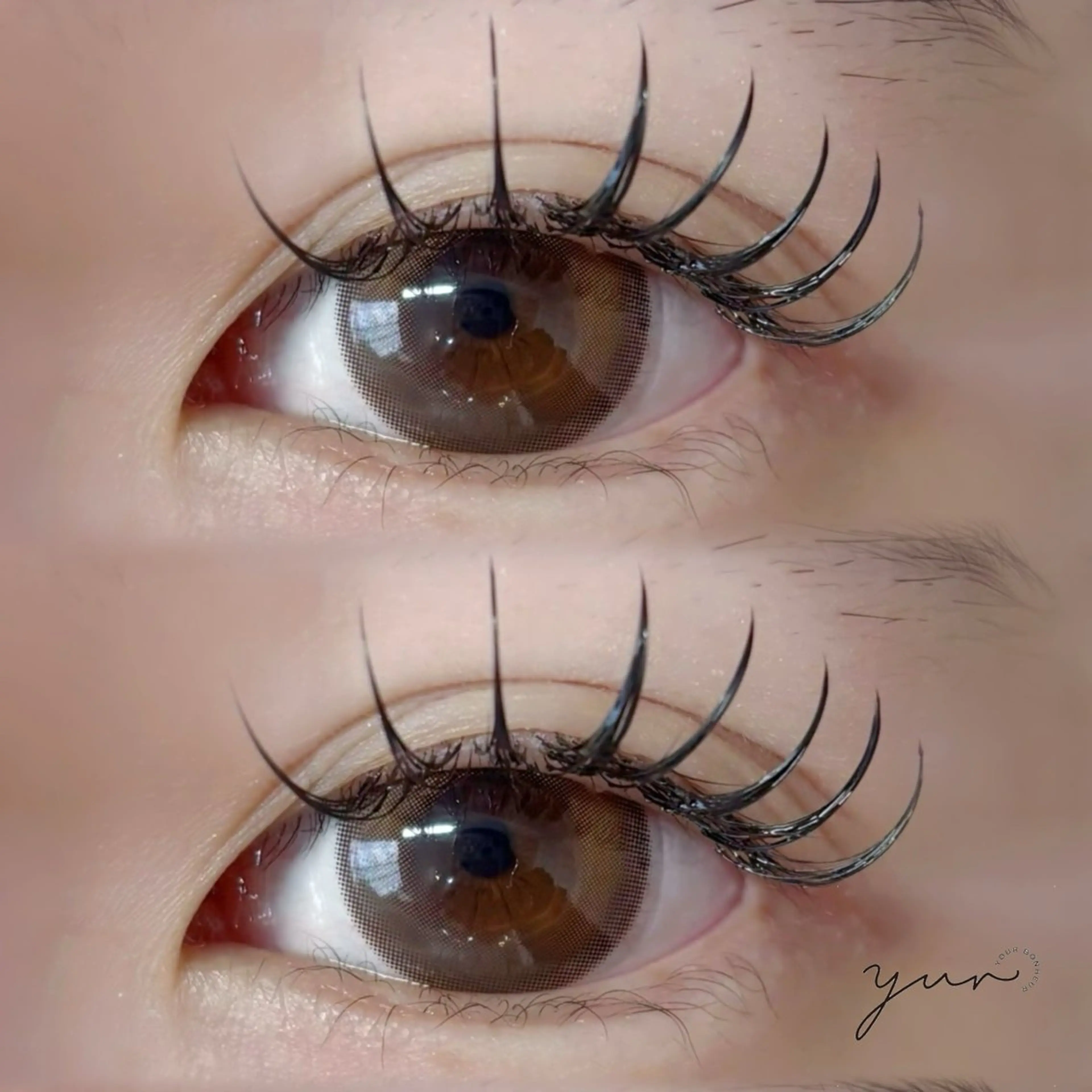 マツエク・マツパ マツエク yur西梅田 Mikuのマツエク・マツパデザイン