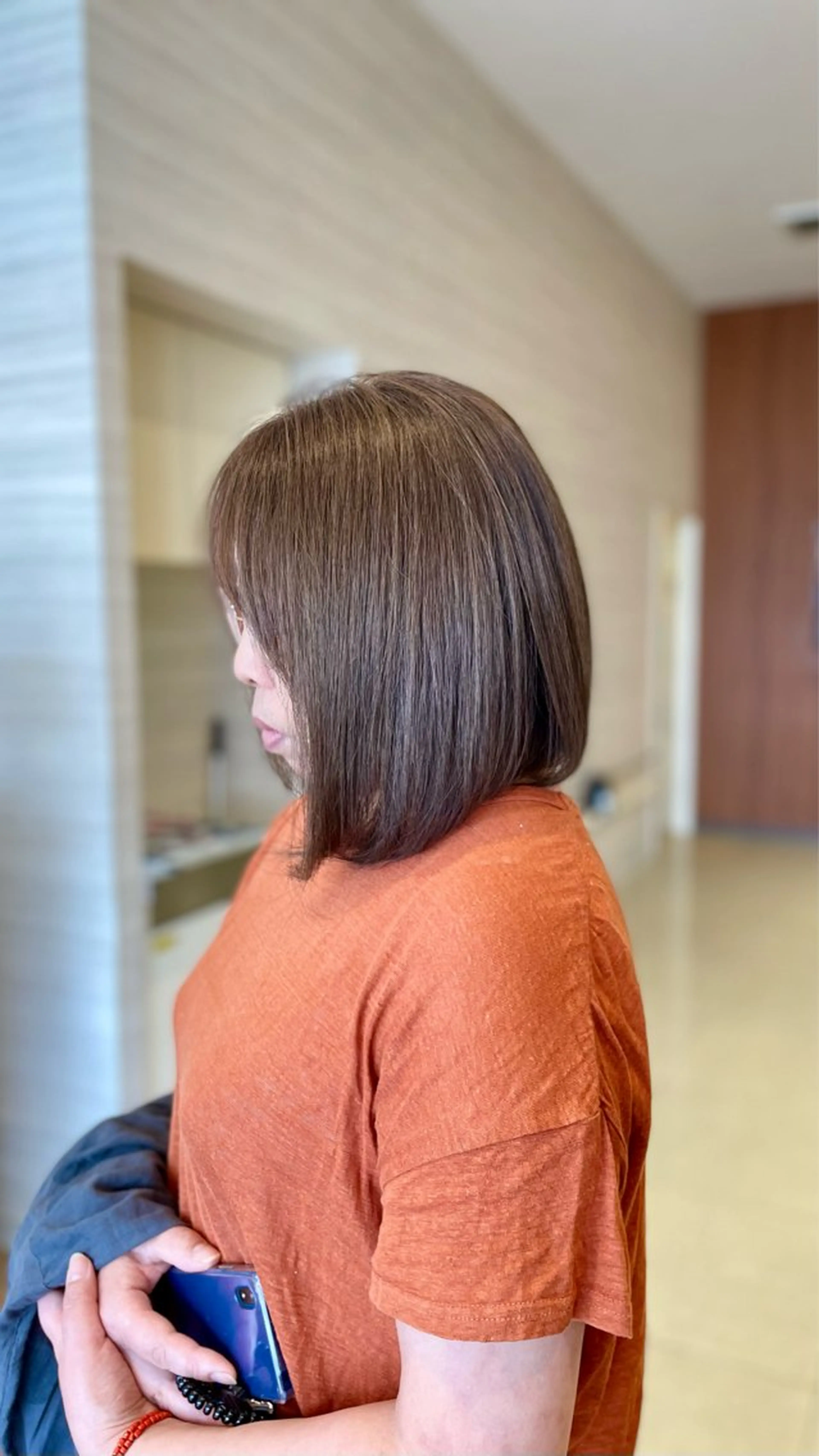 リタッチカラー➕アミノ酸超音波トリートメントの写真