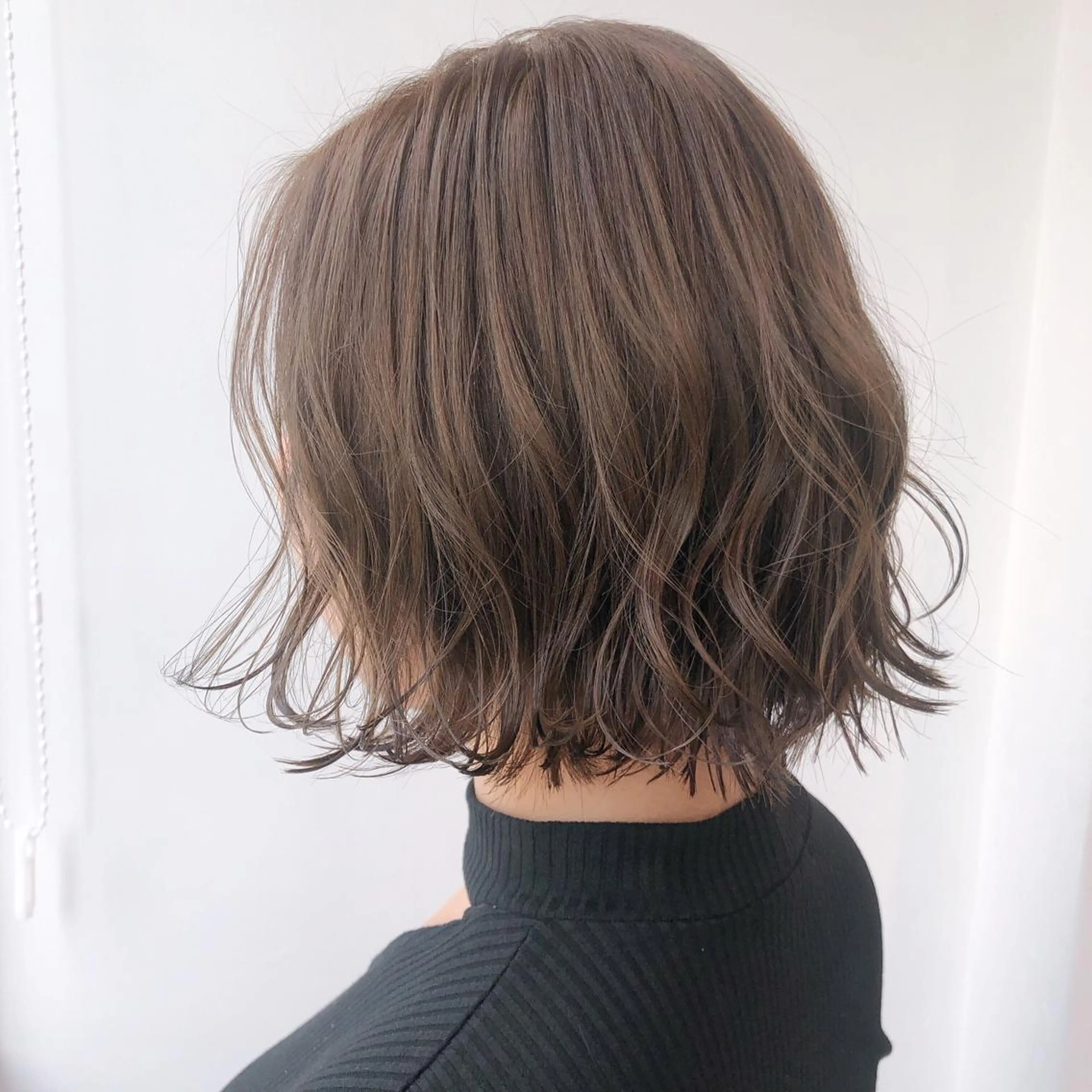 ショート カラー グレージュ ボブ ヘアカラー トリートメント ヘアセット ❤️sai❤️ official❤️のヘアスタイル