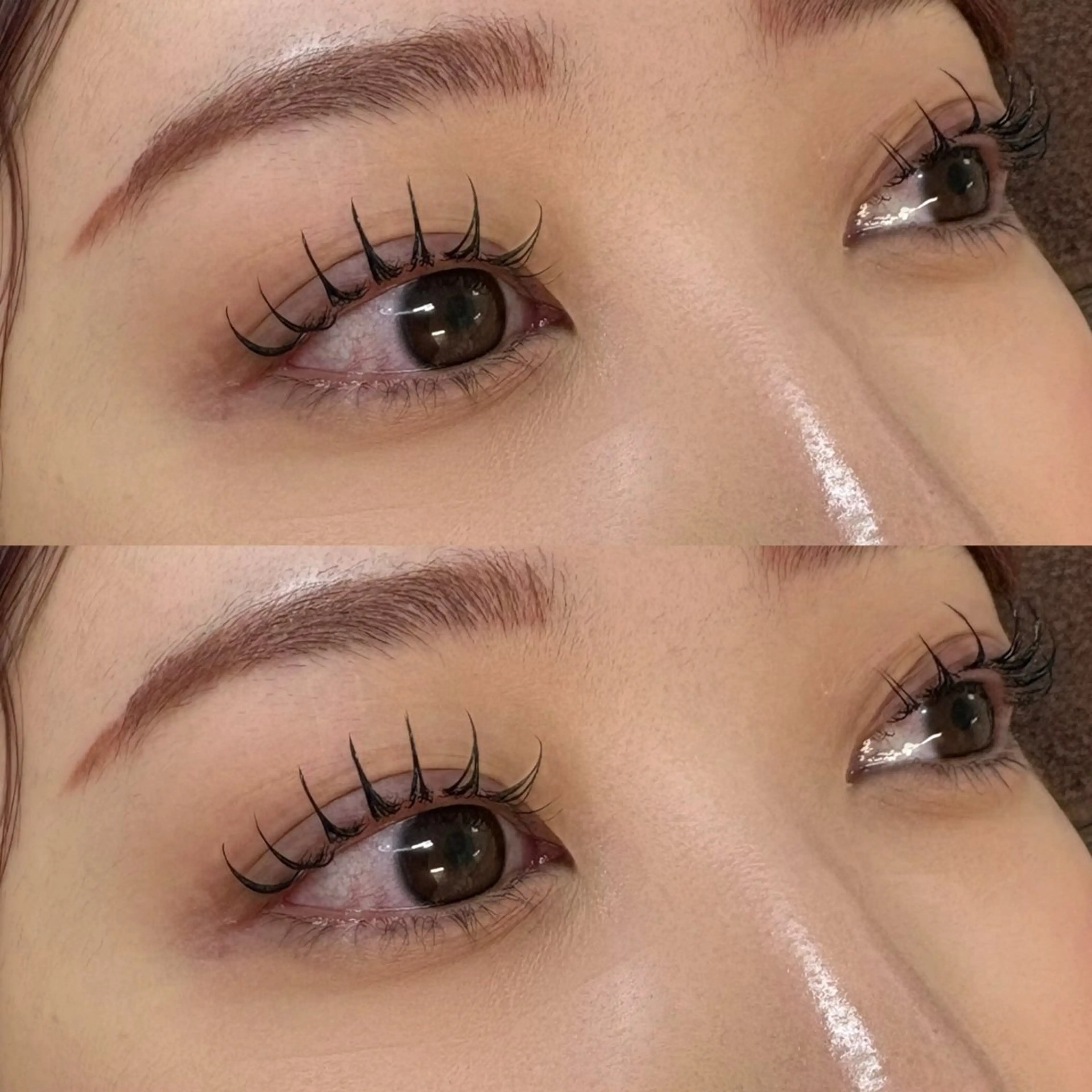 4/13限定《新規様限定》下がりまつ毛さん必見♡LEDエクステパーマ120本/~100本でも可◎の写真