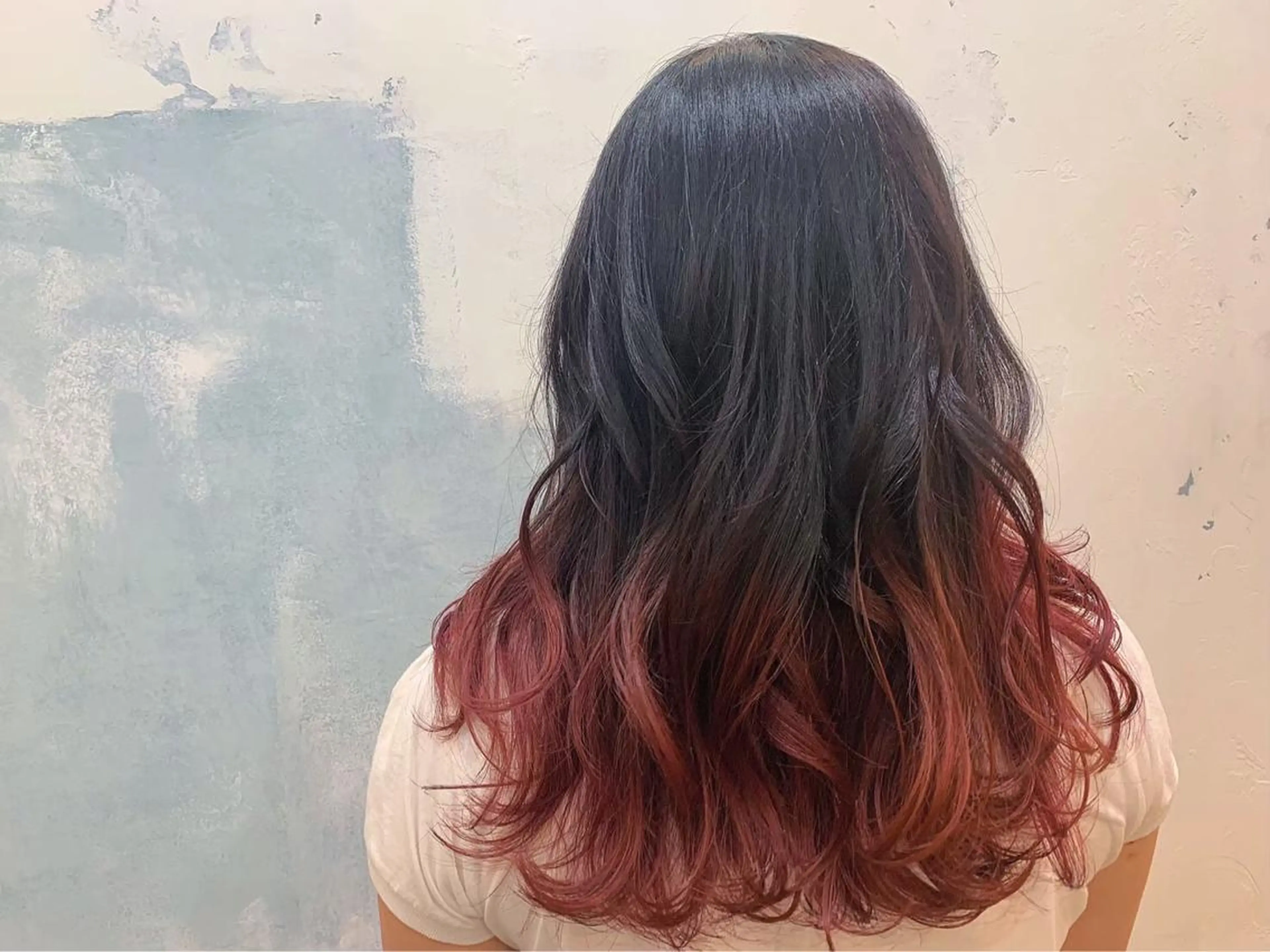 ロング カラー カラーが上手い 辻悠月のヘアスタイル