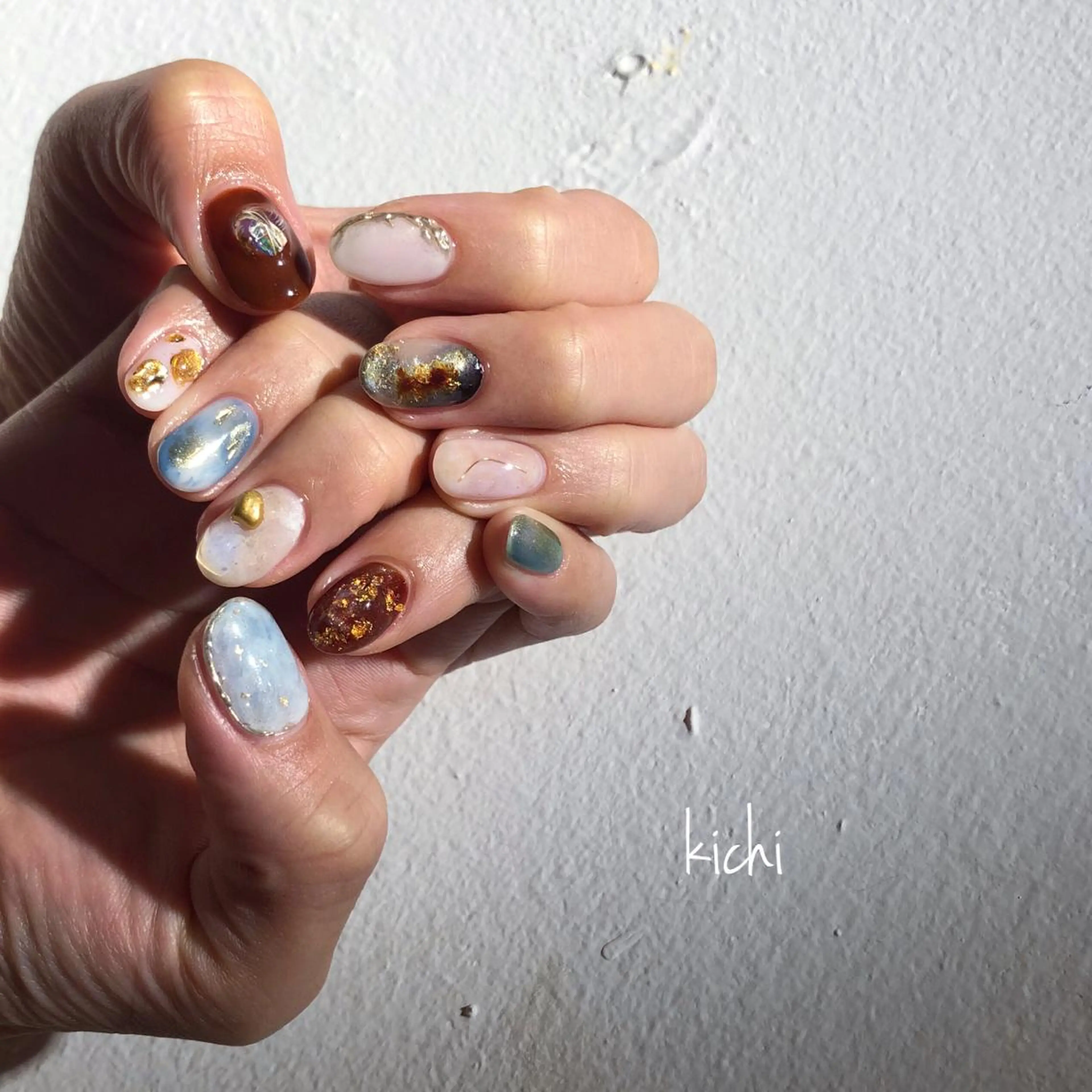 ネイル kichi･: *のネイルデザイン