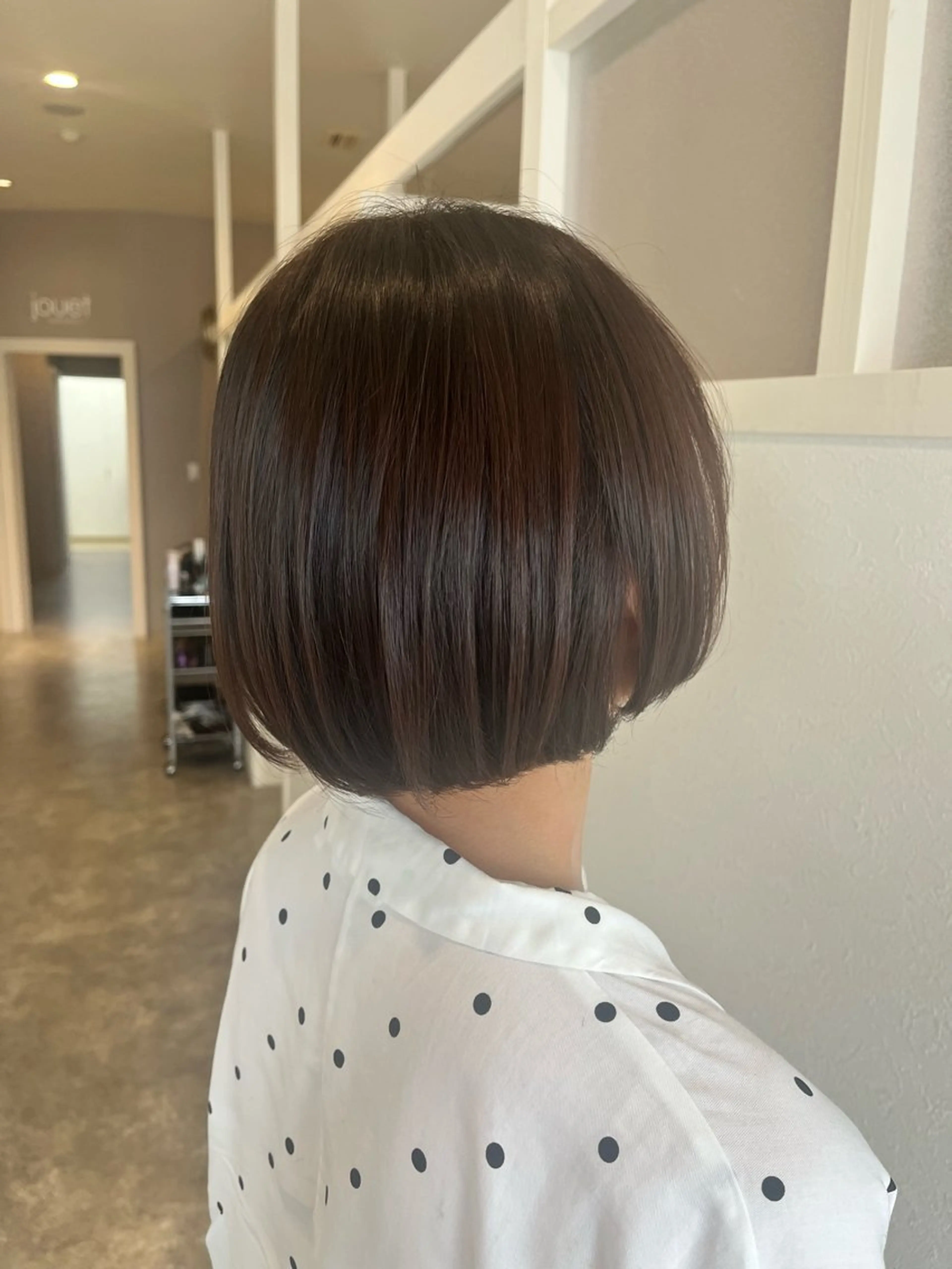 ショート カラー グレージュ カット ヘアカラー 堀越 エリのヘアスタイル