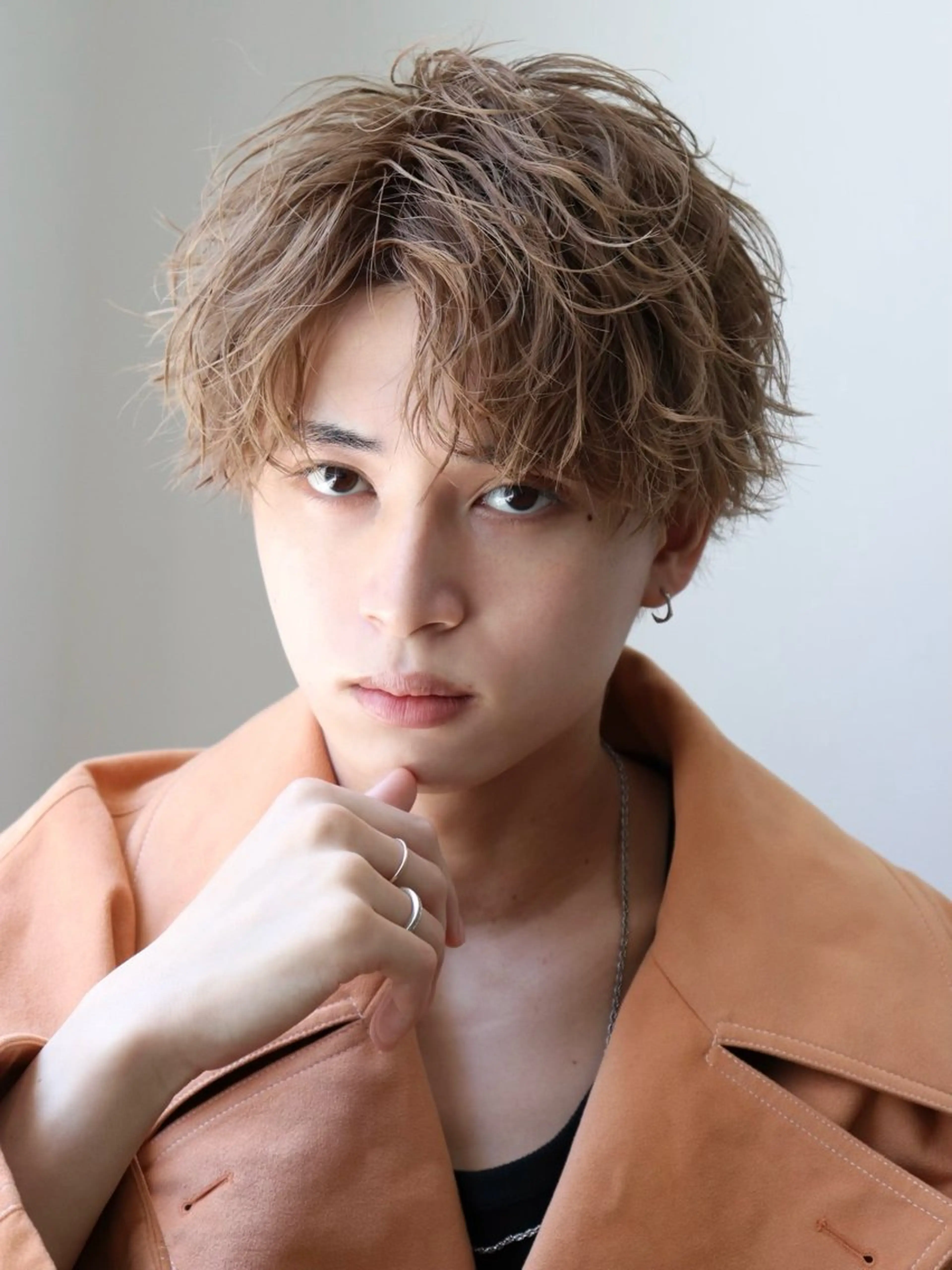 メンズ メンズパーマ カット パーマ 【公式】Men's salonLUCEYのヘアスタイル