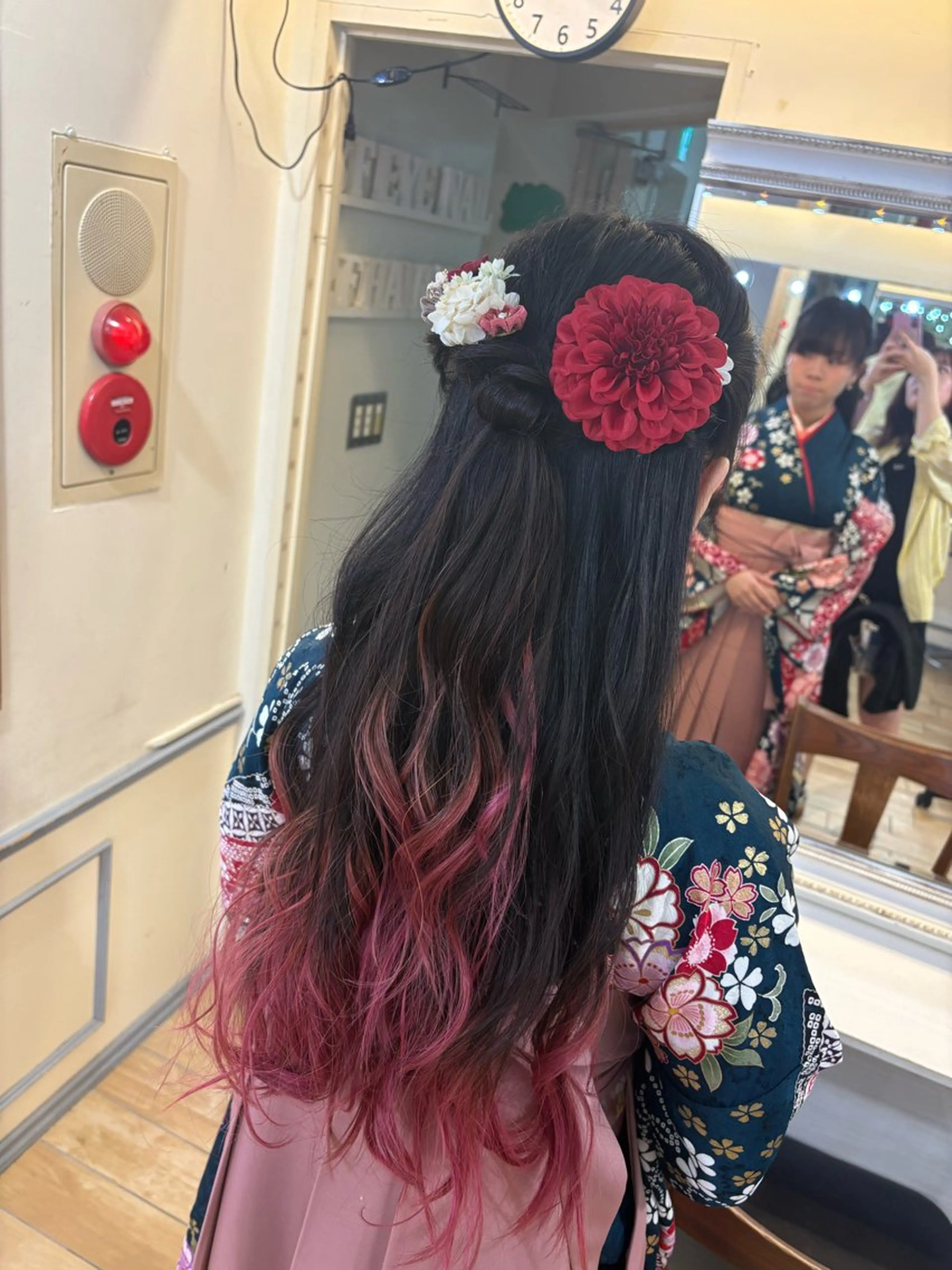 ヘアアレンジ 韓国ヘアー🇰🇷 MIWAのヘアスタイル