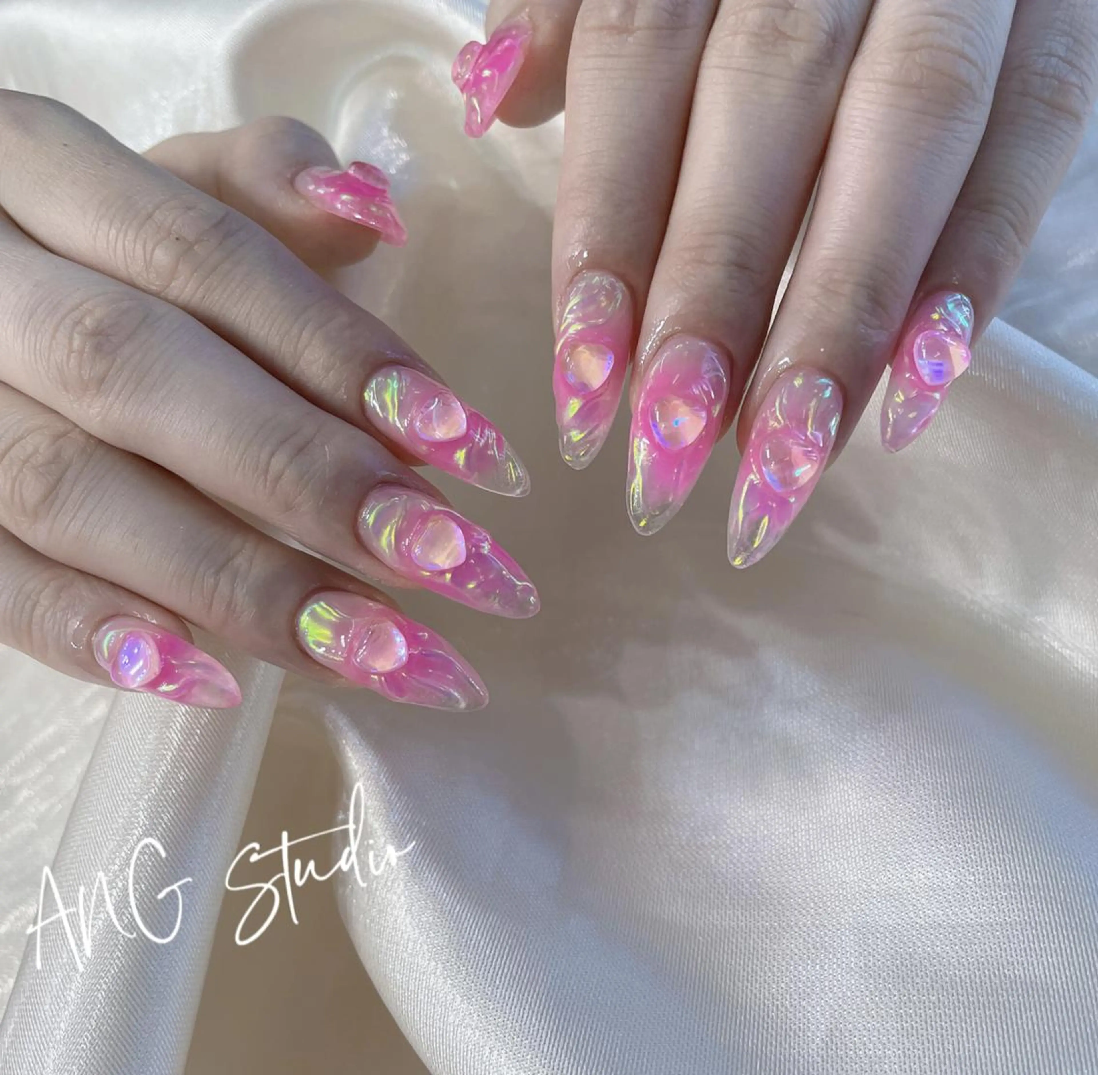 ネイル ANG アクリル スカルプ専門🌸のネイルデザイン