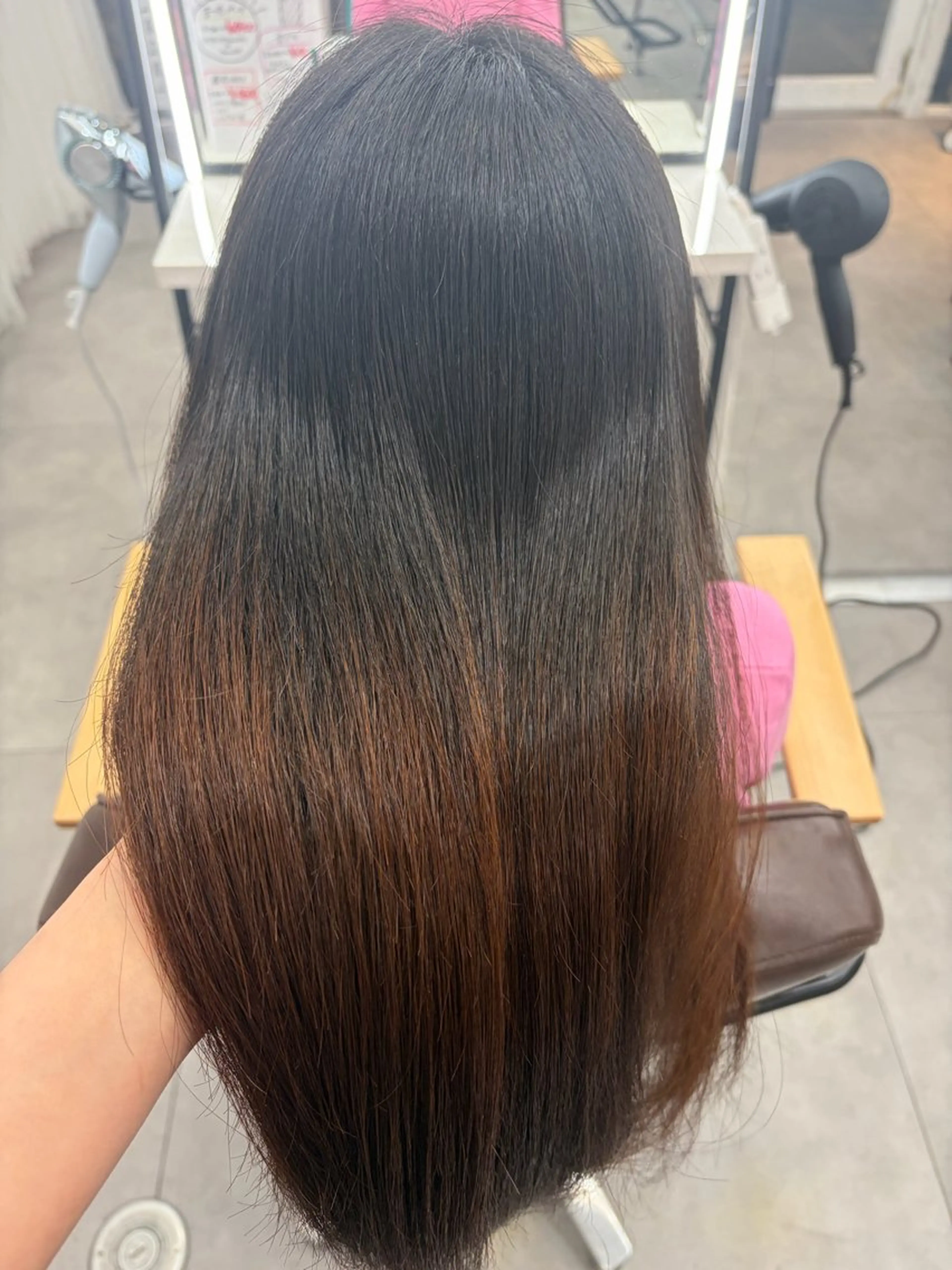 ロング 縮毛矯正 🎀miyu🎀 カラー/縮毛矯正のヘアスタイル