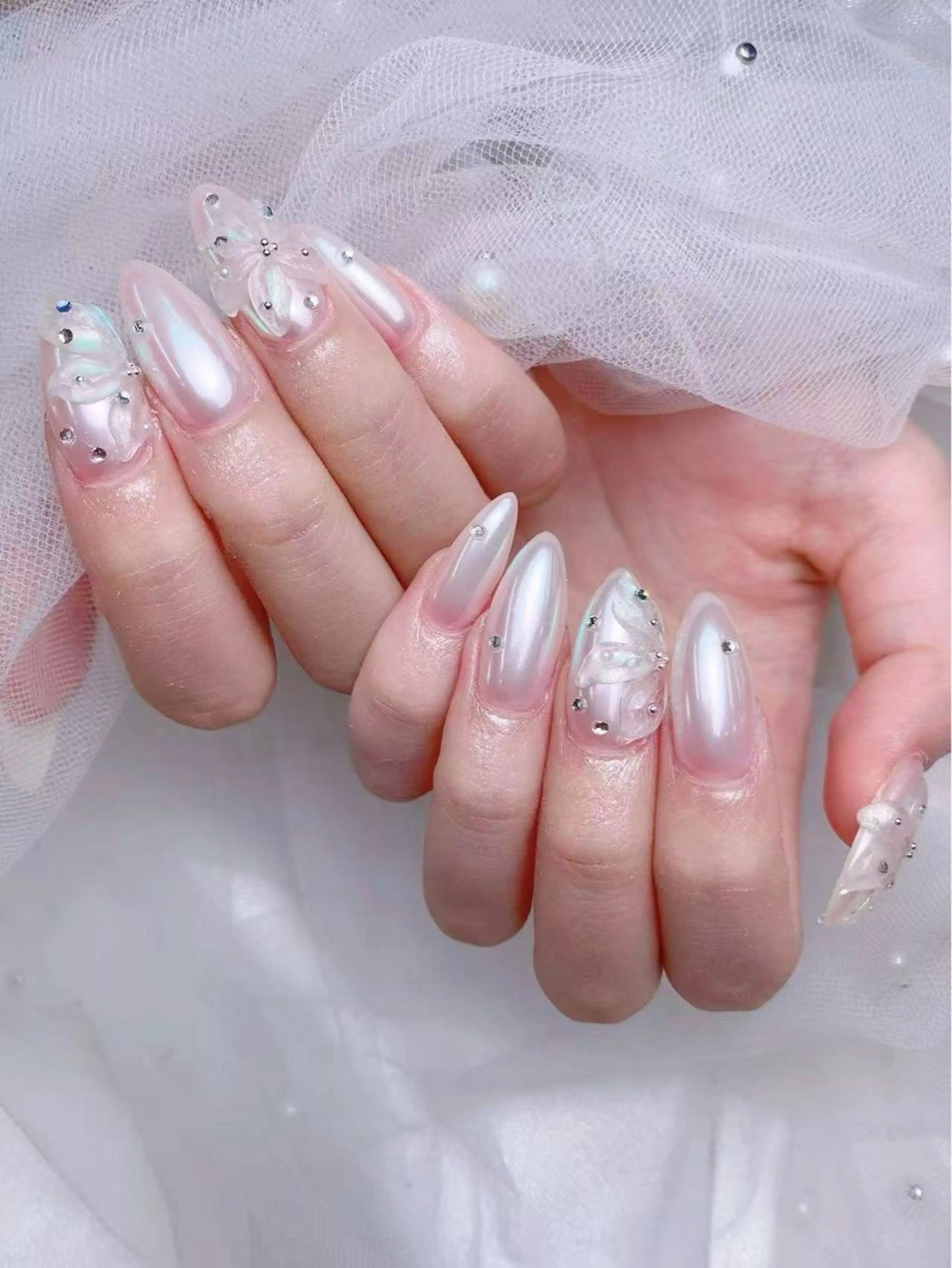 ネイル チョウ チョウのネイルデザイン