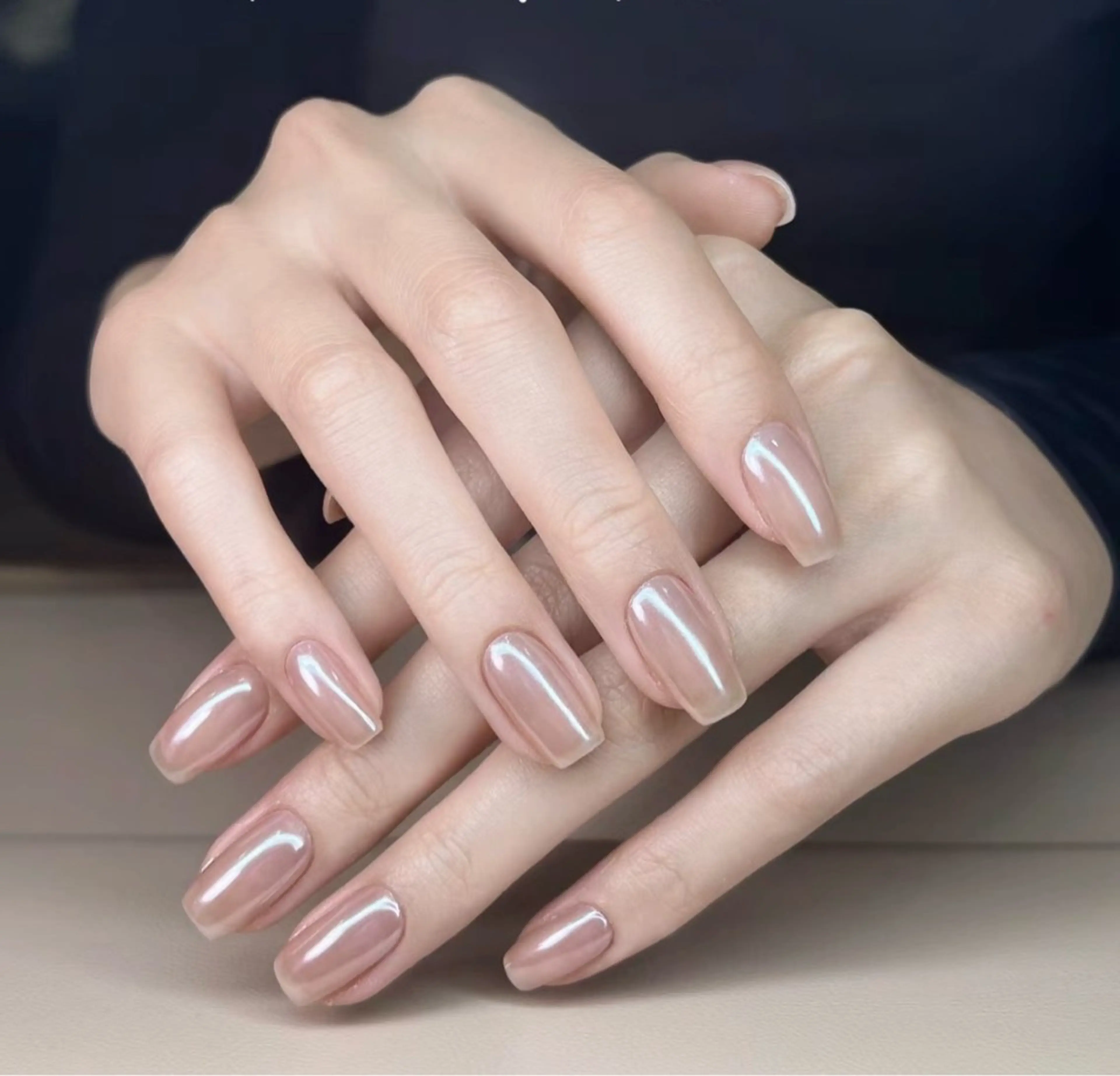 ネイル 成人式 フレンチネイル ジェルネイル グラデーション マグネットネイル ハンドネイル Rika  nail cocoのネイルデザイン