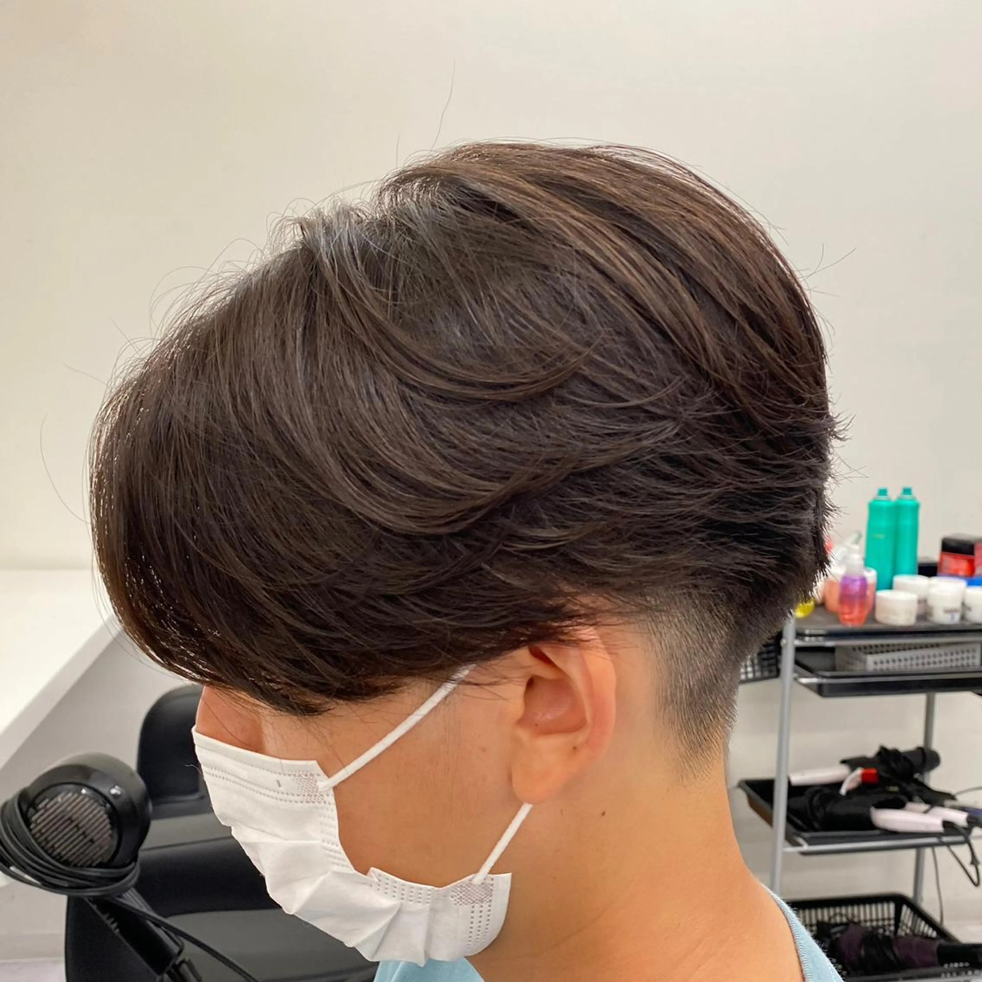 パーマ メンズ men's特化 値段以上の仕上がりにのヘアスタイル