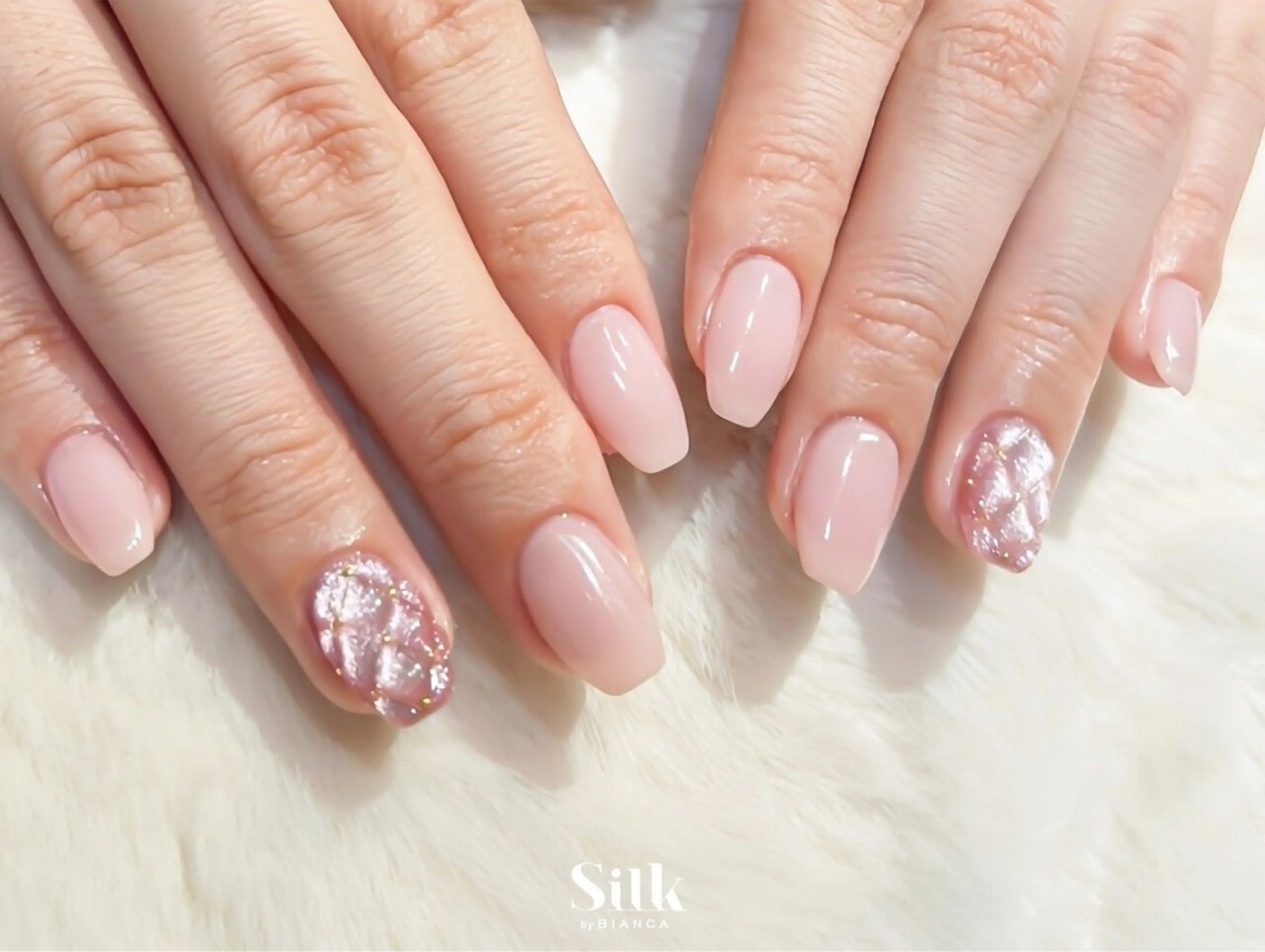 ネイル ハンドネイル Silk by Bianca かっちのネイルデザイン