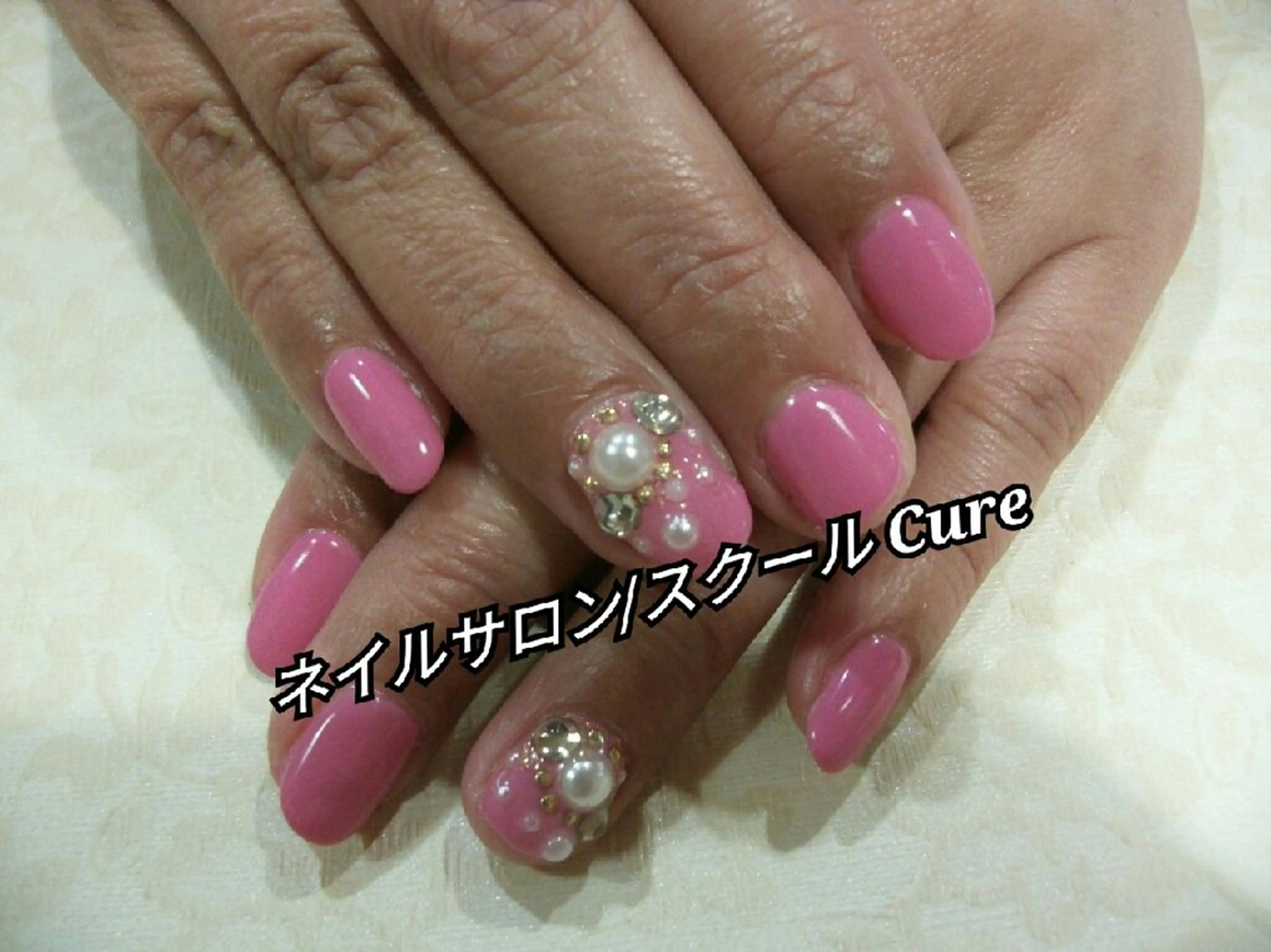 ミディアム ネイル ネイルサロン Cureのネイルデザイン