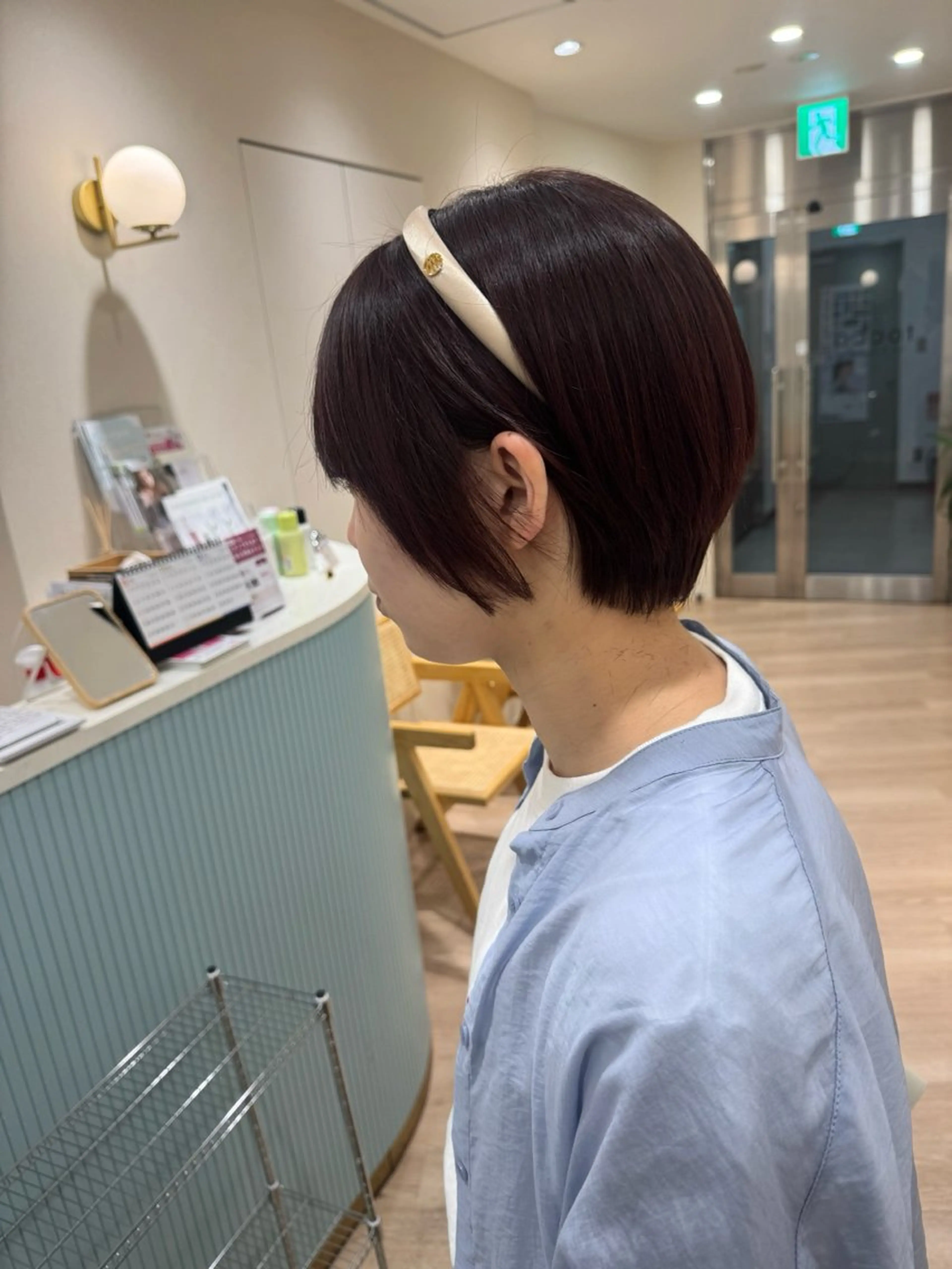 ショート ショートボブ ボブ ショートヘア カット ヘアカラー トリートメント 丹野 圭太のヘアスタイル