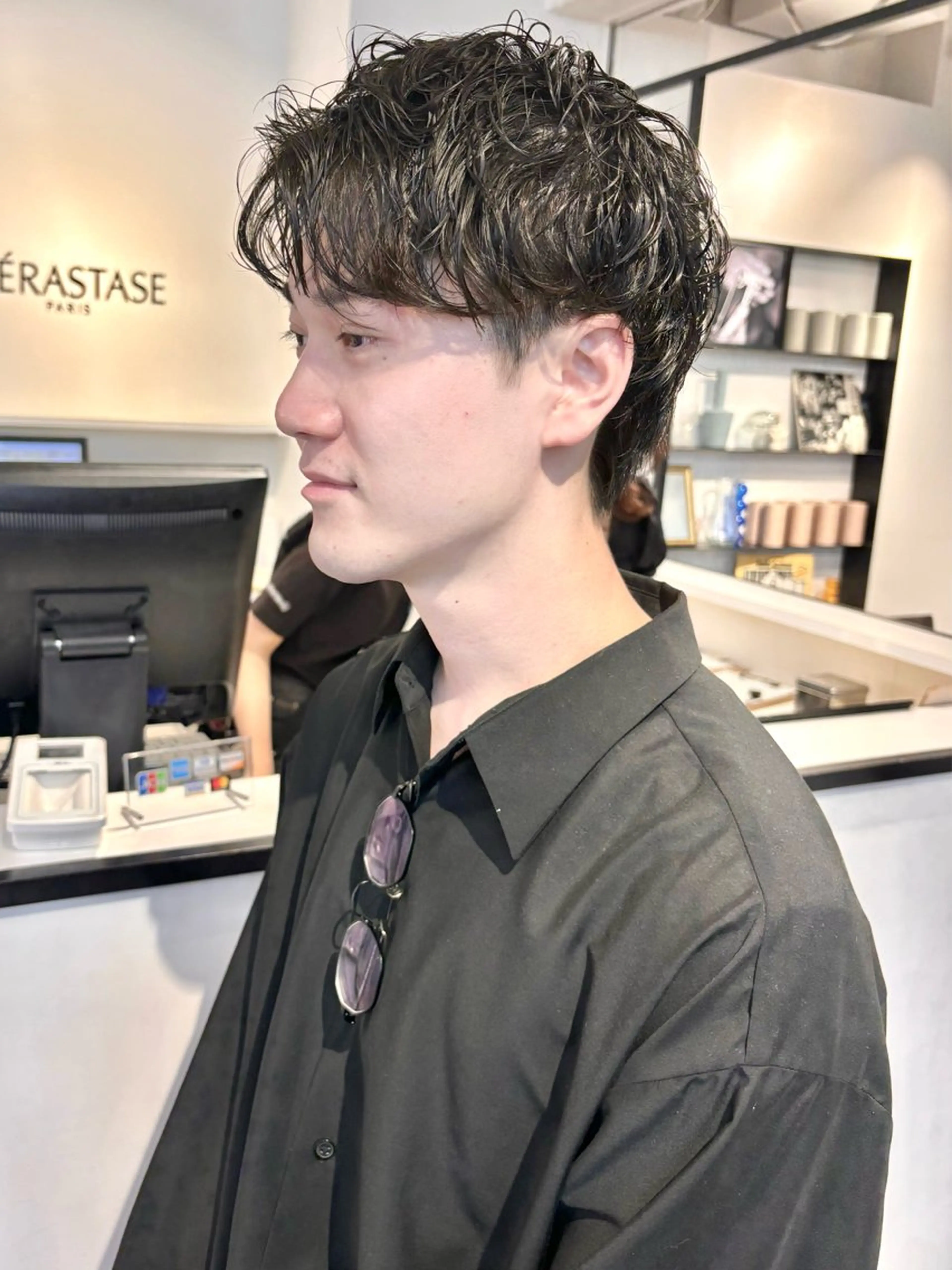 パーマ メンズ メンズパーマ カット パーマ Kureha/ネイル トレンドヘアのマツエク・マツパデザイン