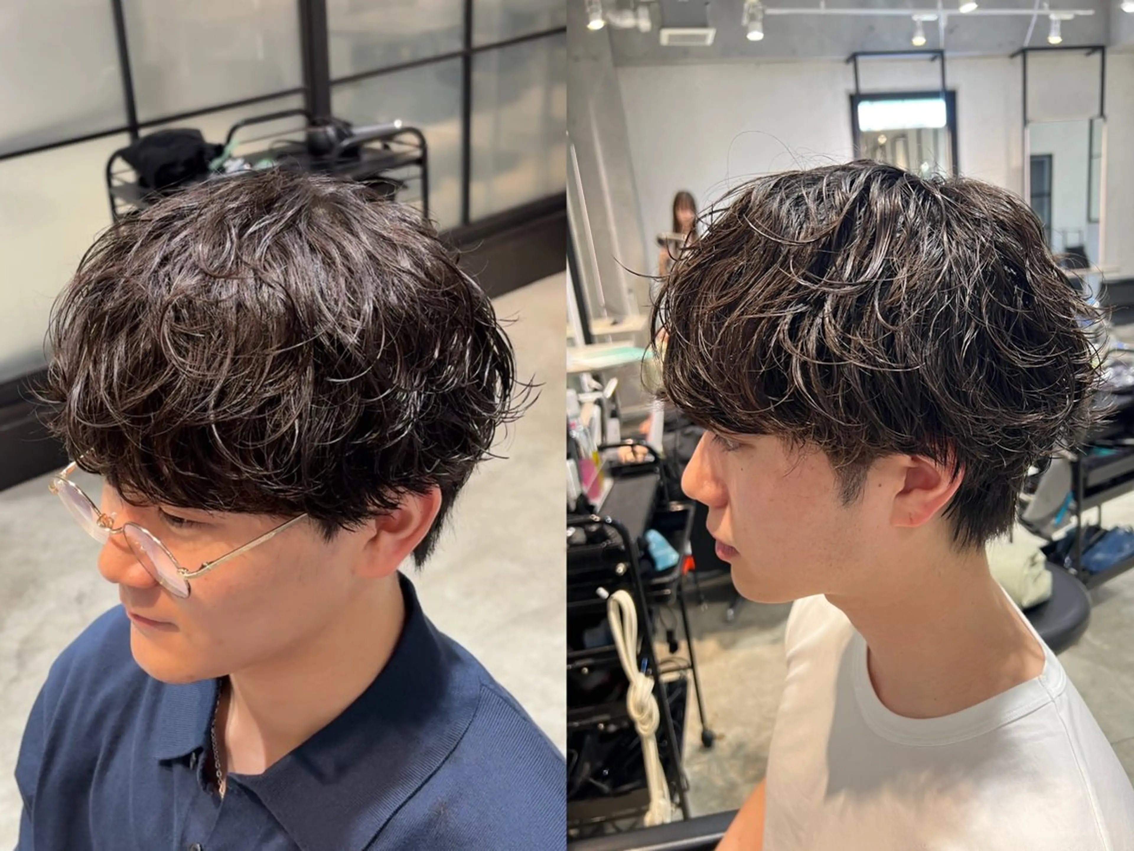 パーマ メンズ メンズパーマ メンズカット松戸/韓 国/メンズパーマ航太のヘアスタイル