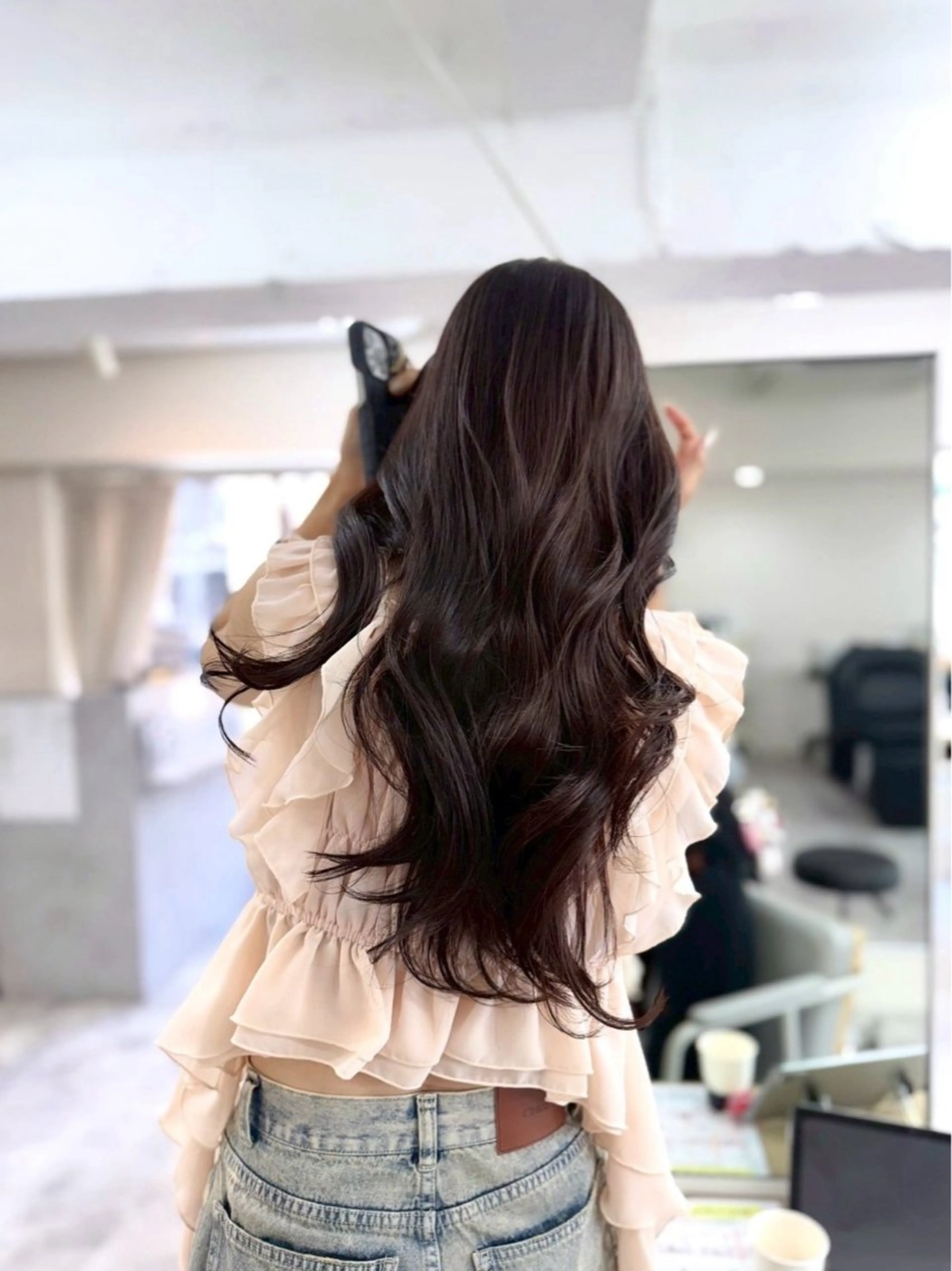 ロング カラー ヘアカラー トリートメント 髪質改善Acero. shoyaのヘアスタイル