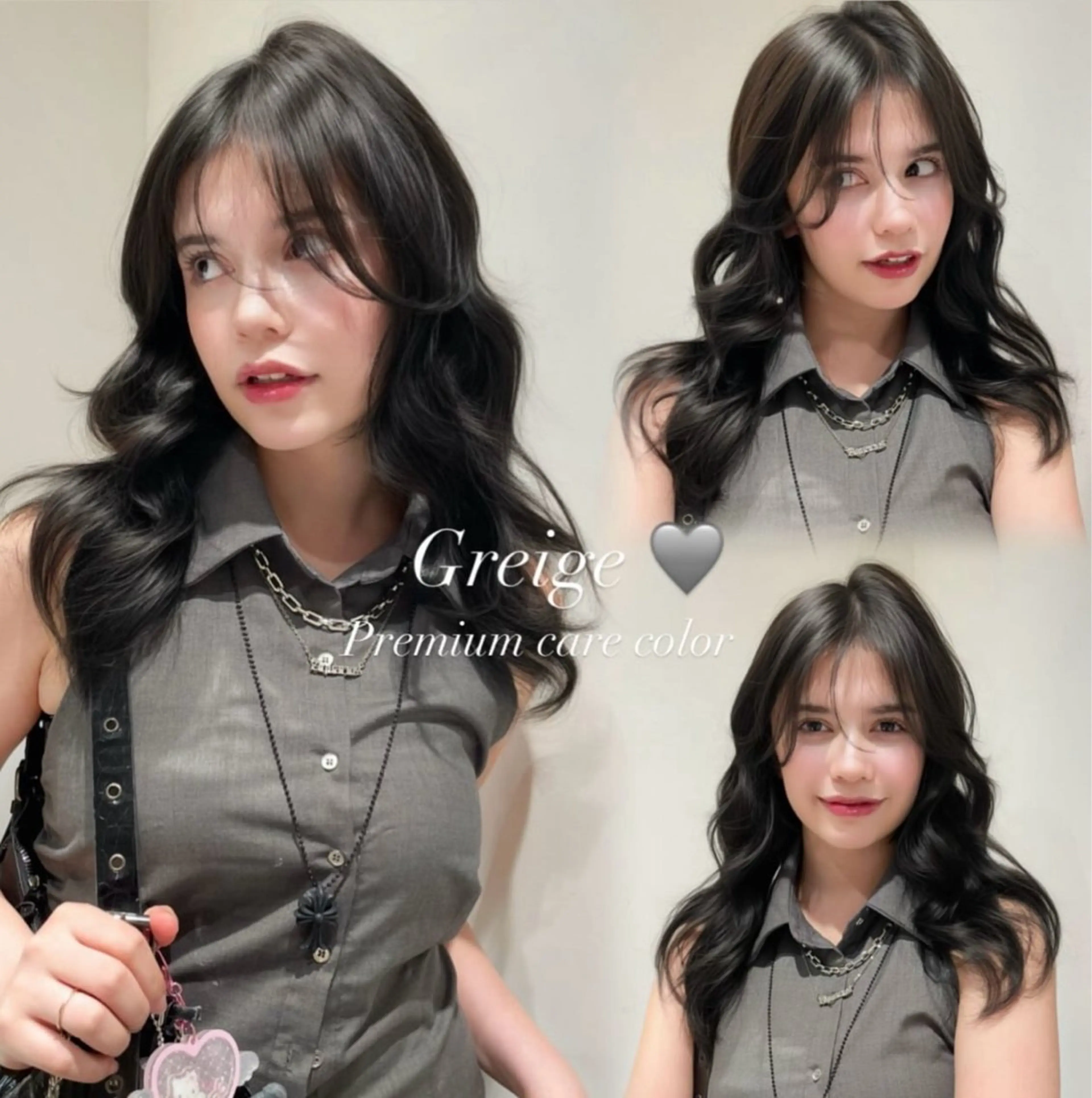 セミロング Hazuki/ 韓国ヘア🇰🇷のヘアスタイル