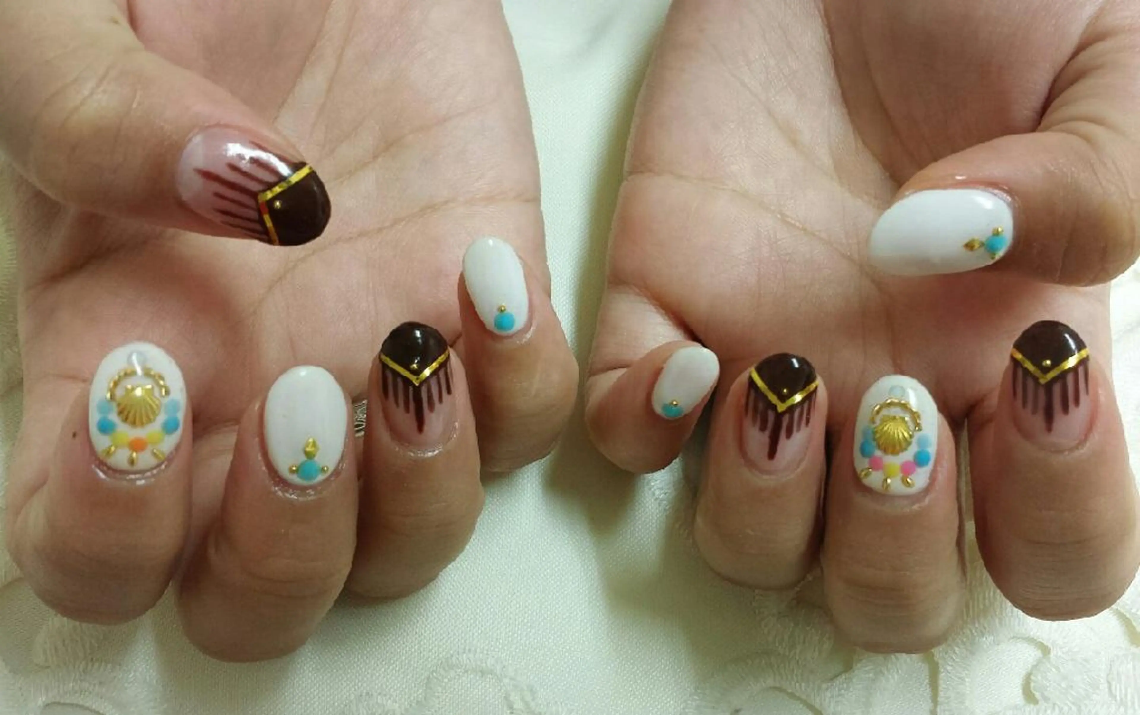 ネイル 河野ちえ (雑誌掲載サロン)のネイルデザイン