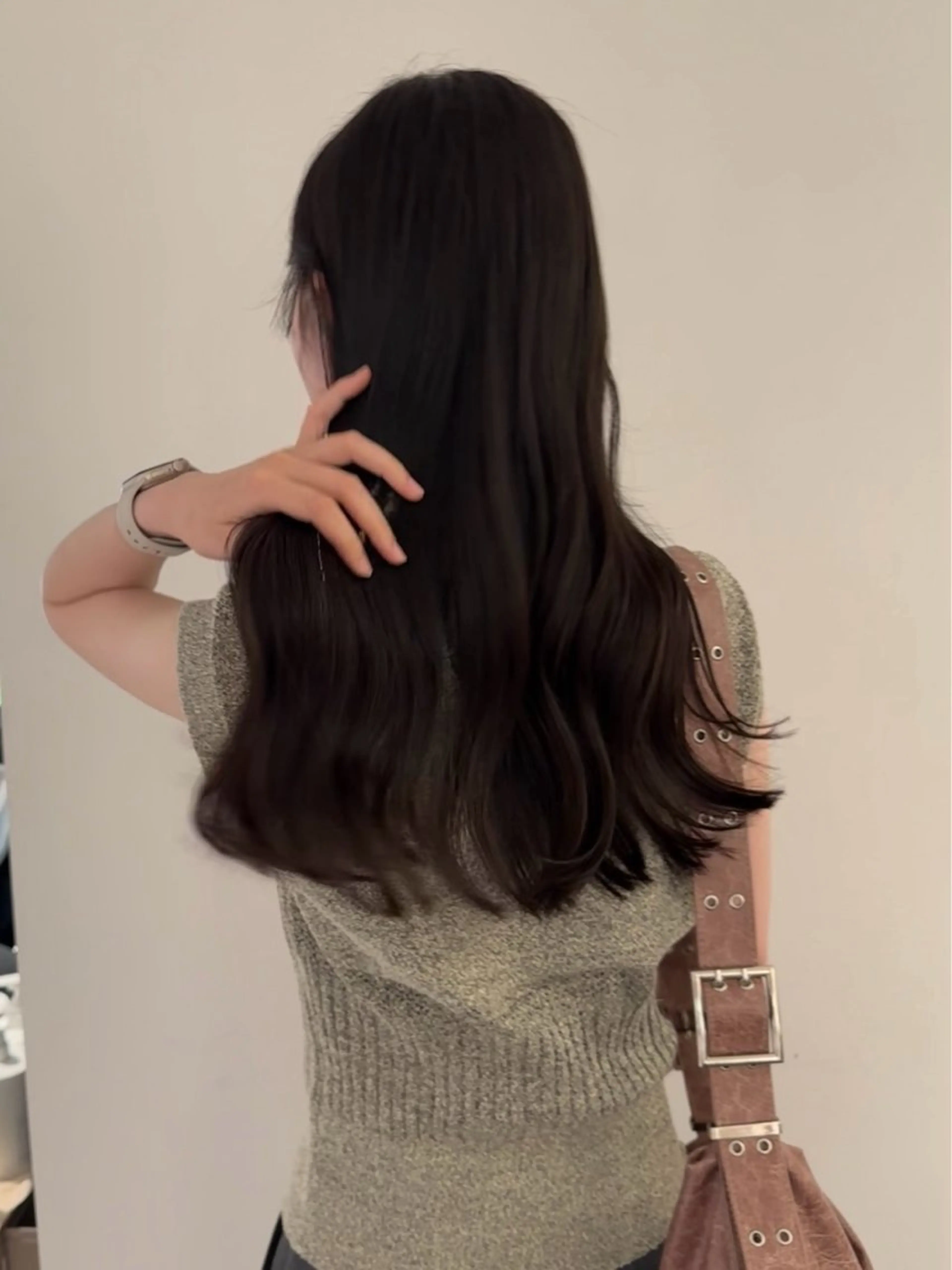 ロング カラー 透明感カラー ハシヅメ キョウカのヘアスタイル