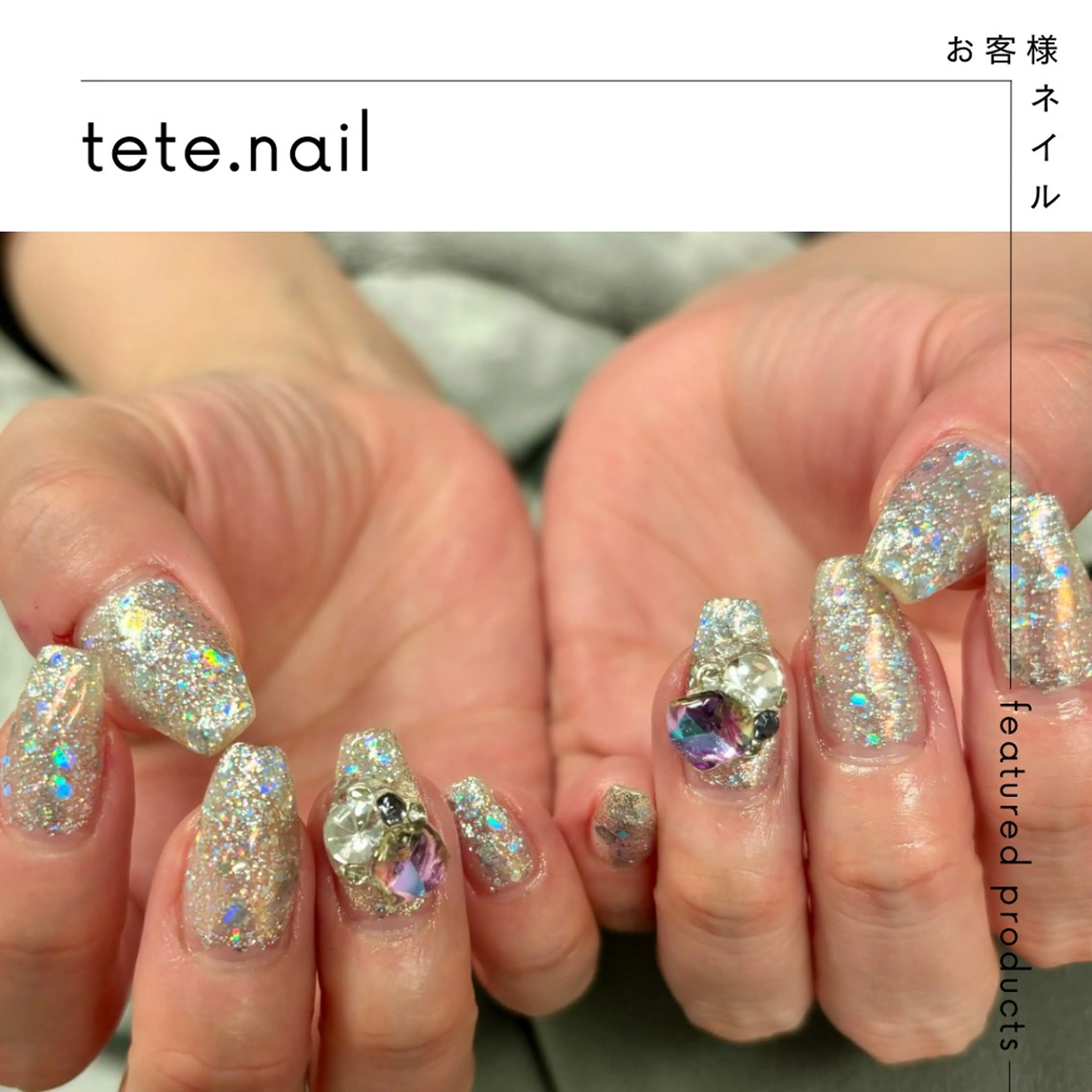 ネイル ハンドネイル tete. nailのネイルデザイン